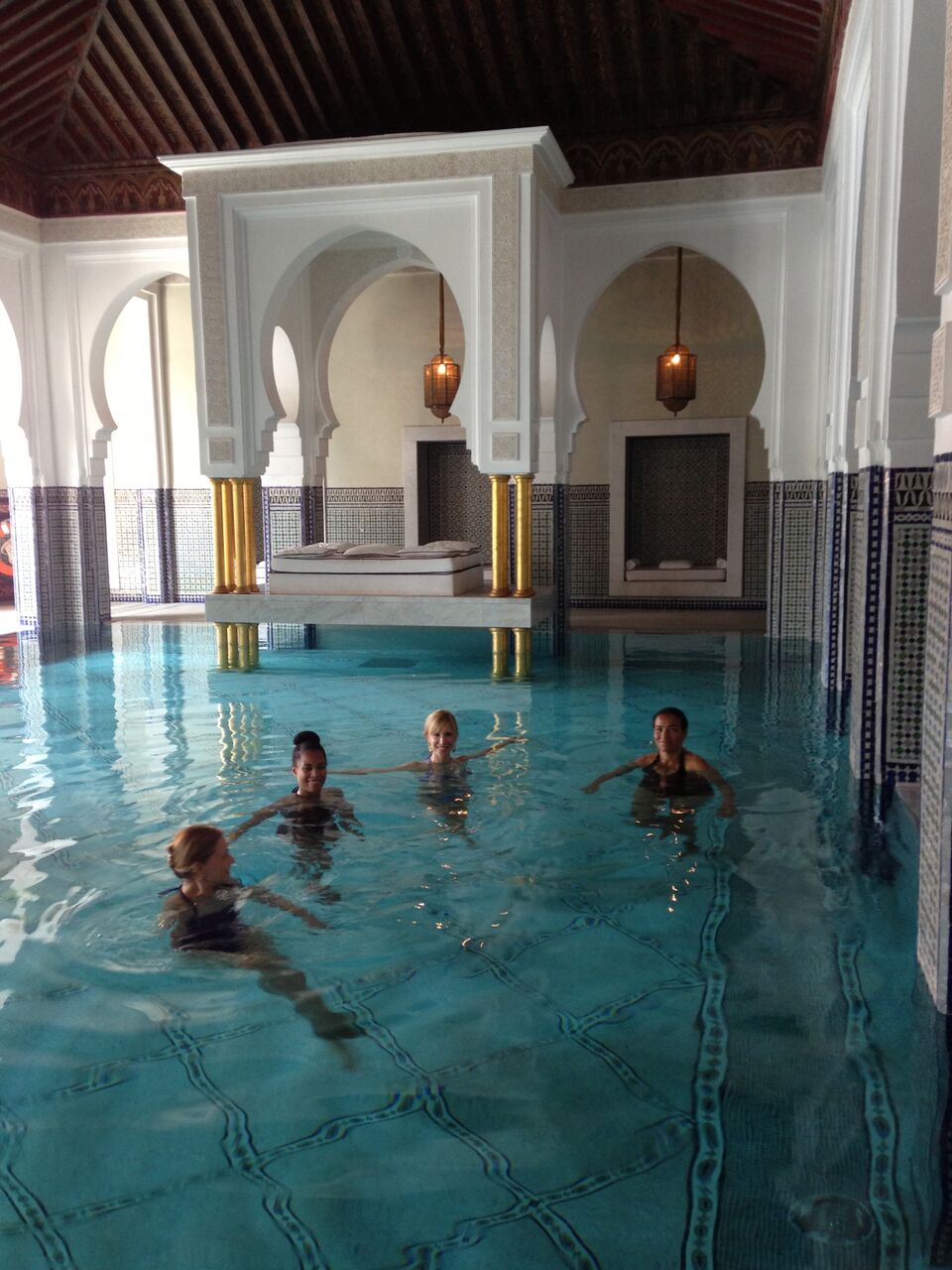 La Mamounia pool | EAT.PRAY.MOVE Yoga Retreats | Marrakesh, Morocco