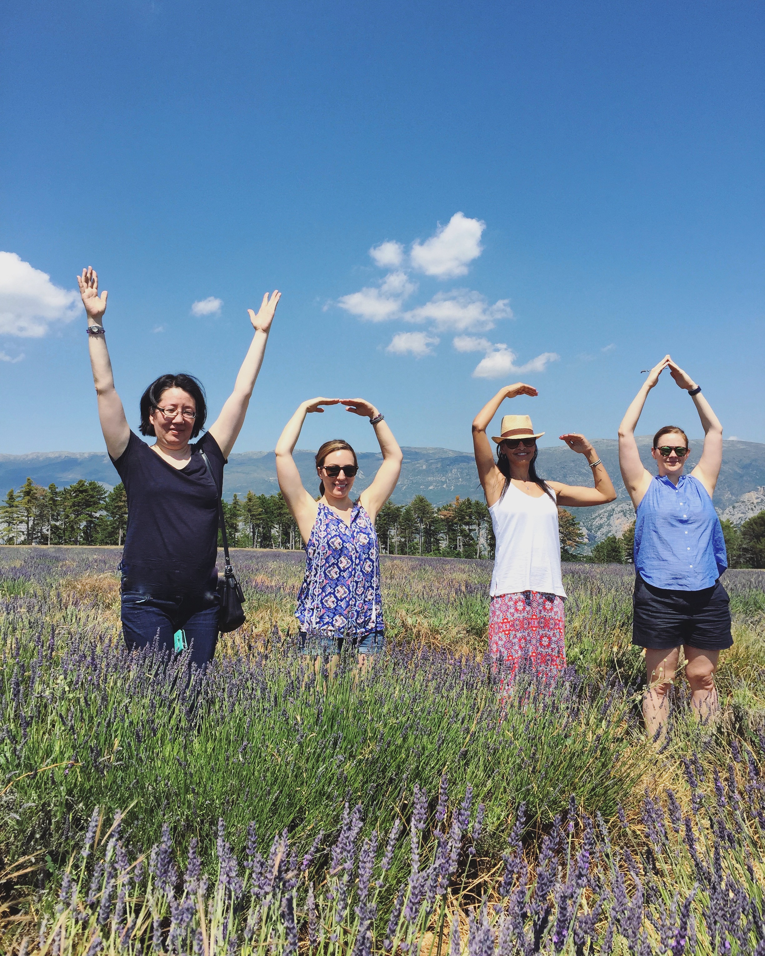 y.o.g.a in lavender | EAT.PRAY.MOVE Yoga Retreats | Provence, France