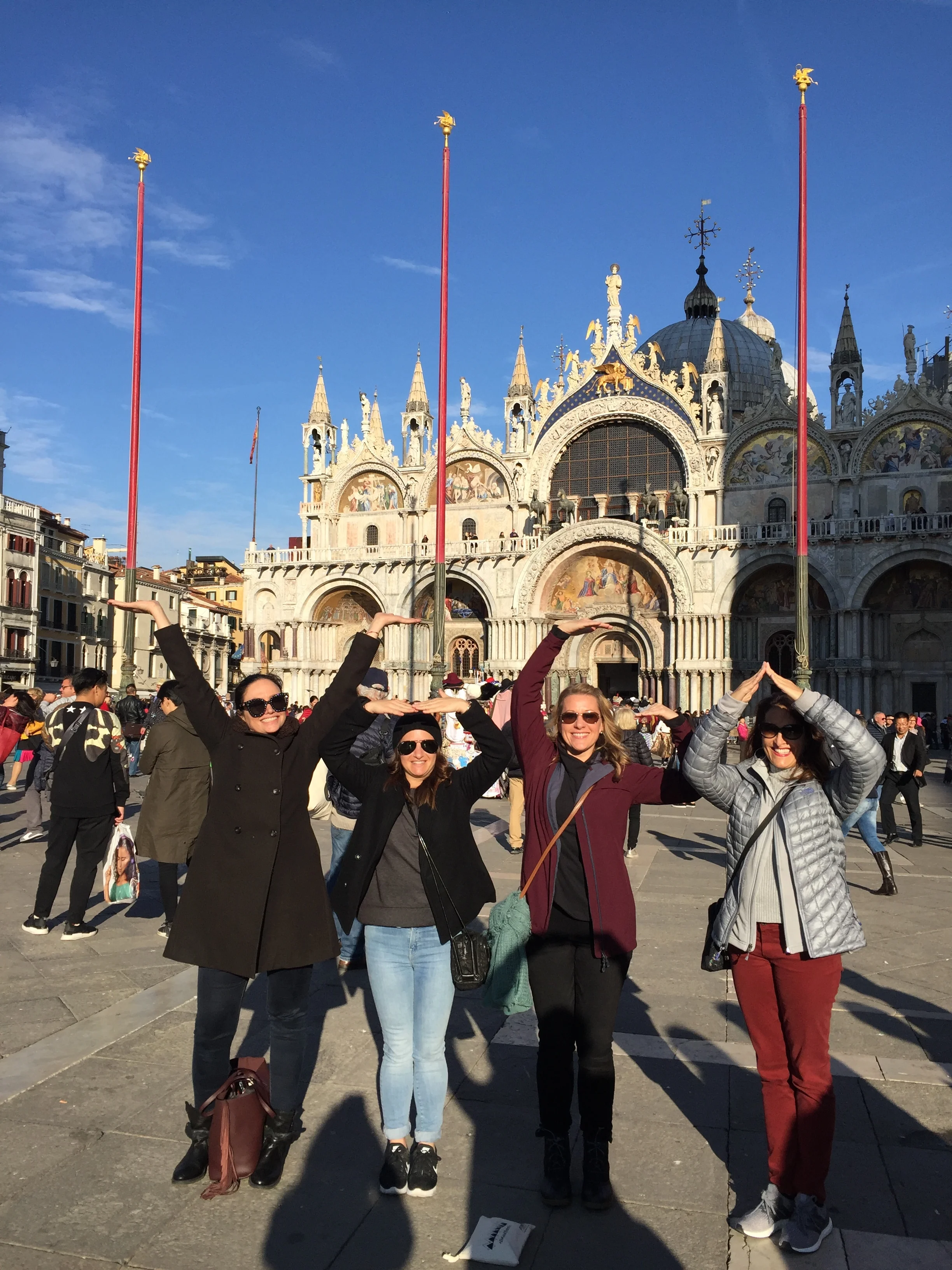 Y.O.G.A in St. Mark's Square EAT.PRAY.MOVE Yoga | Venice, Italy