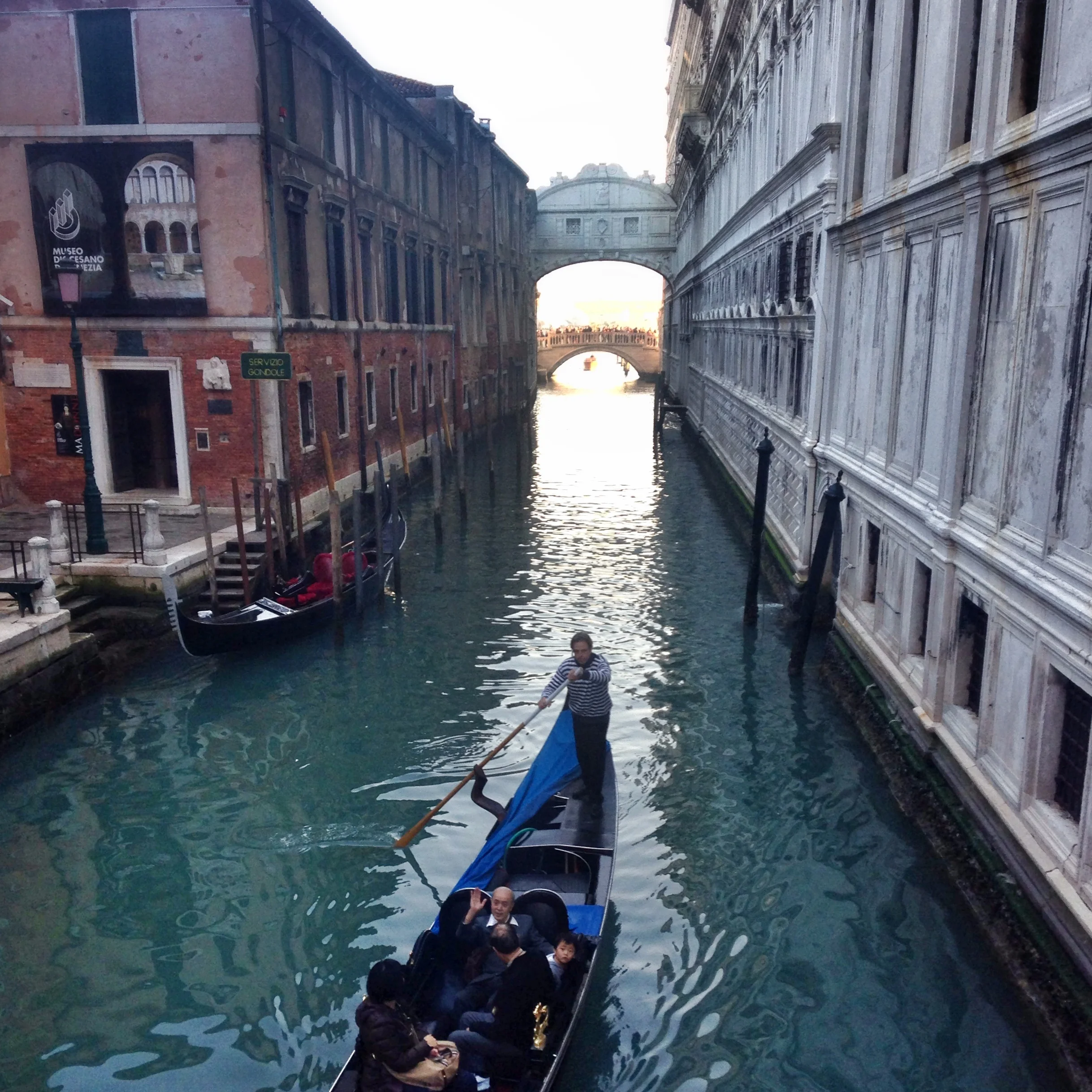 Gondola by the Bridge of Sighs EAT.PRAY.MOVE Yoga | Venice, Italy