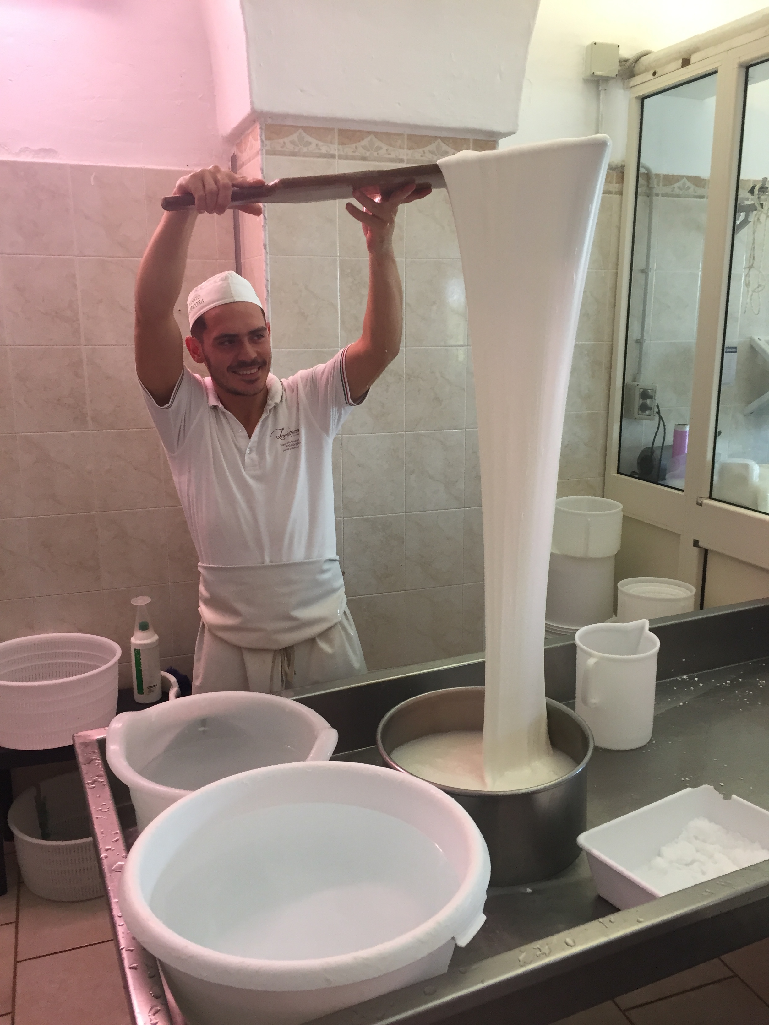 Making local cheeses | EAT.PRAY.MOVE Yoga Retreats | Puglia, Italy