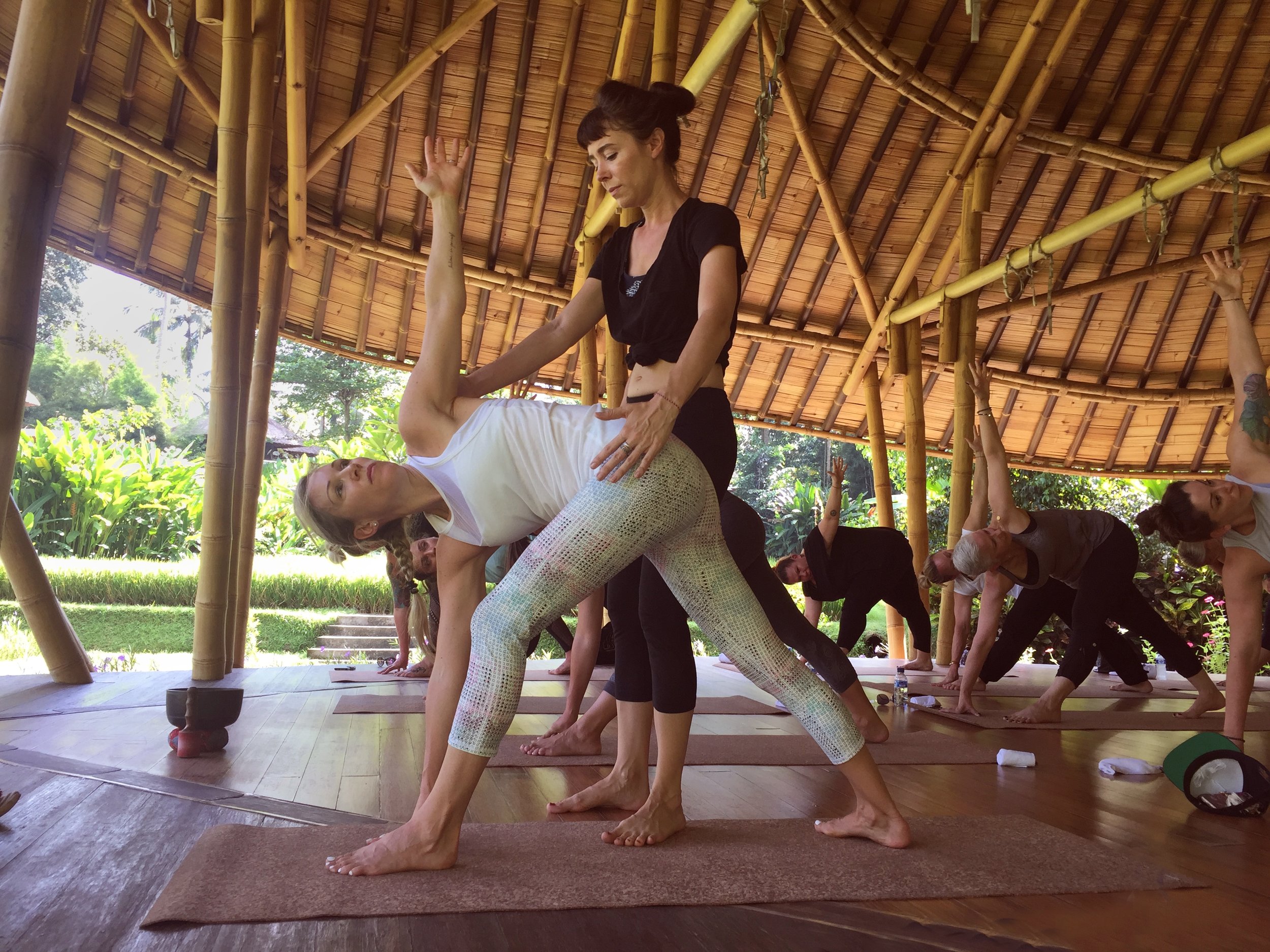 Gentle yoga instruction | EAT.PRAY.MOVE Yoga | Bali, Indonesia