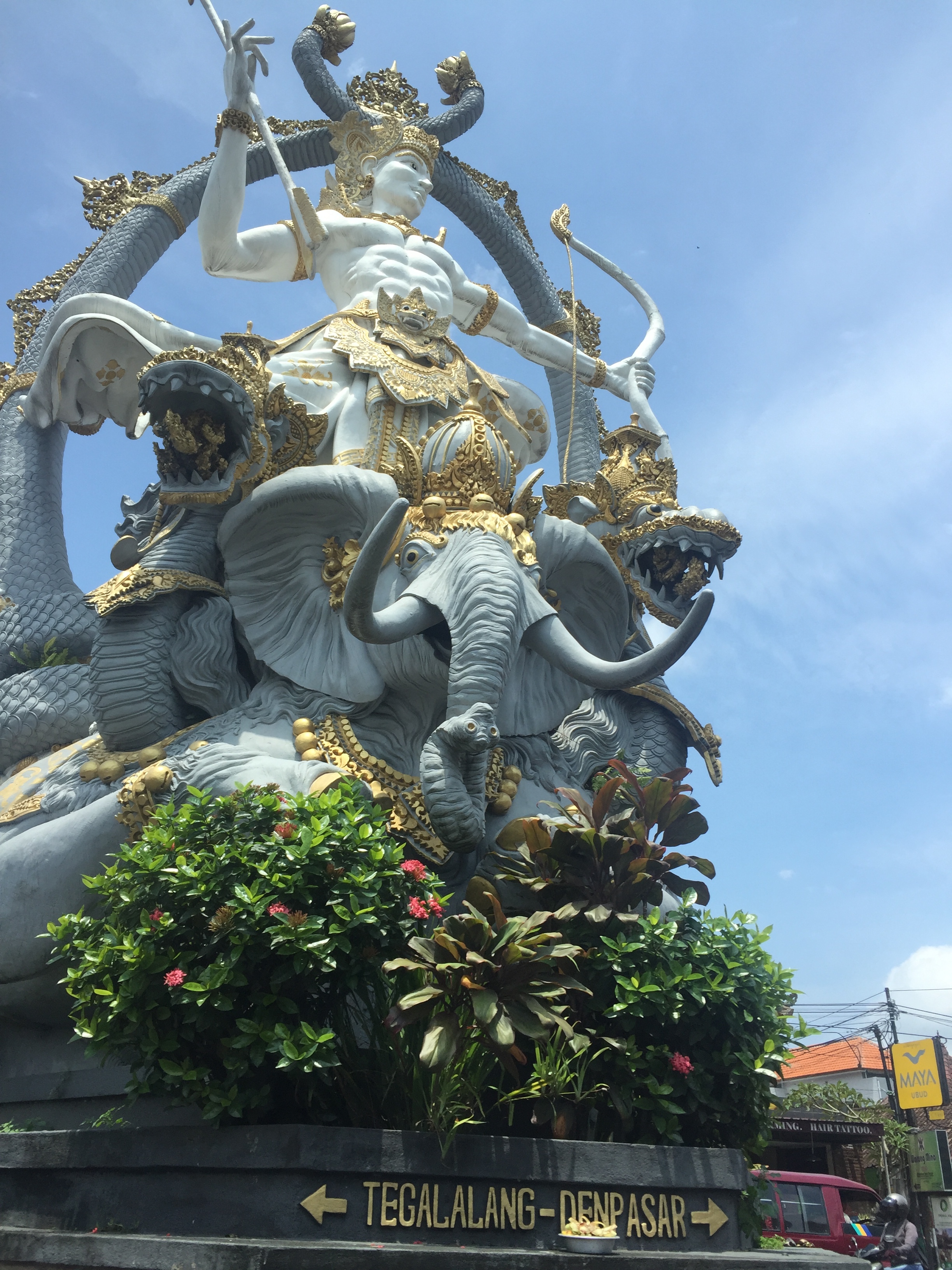 Balinese deity statue | EAT.PRAY.MOVE Yoga | Bali, Indonesia