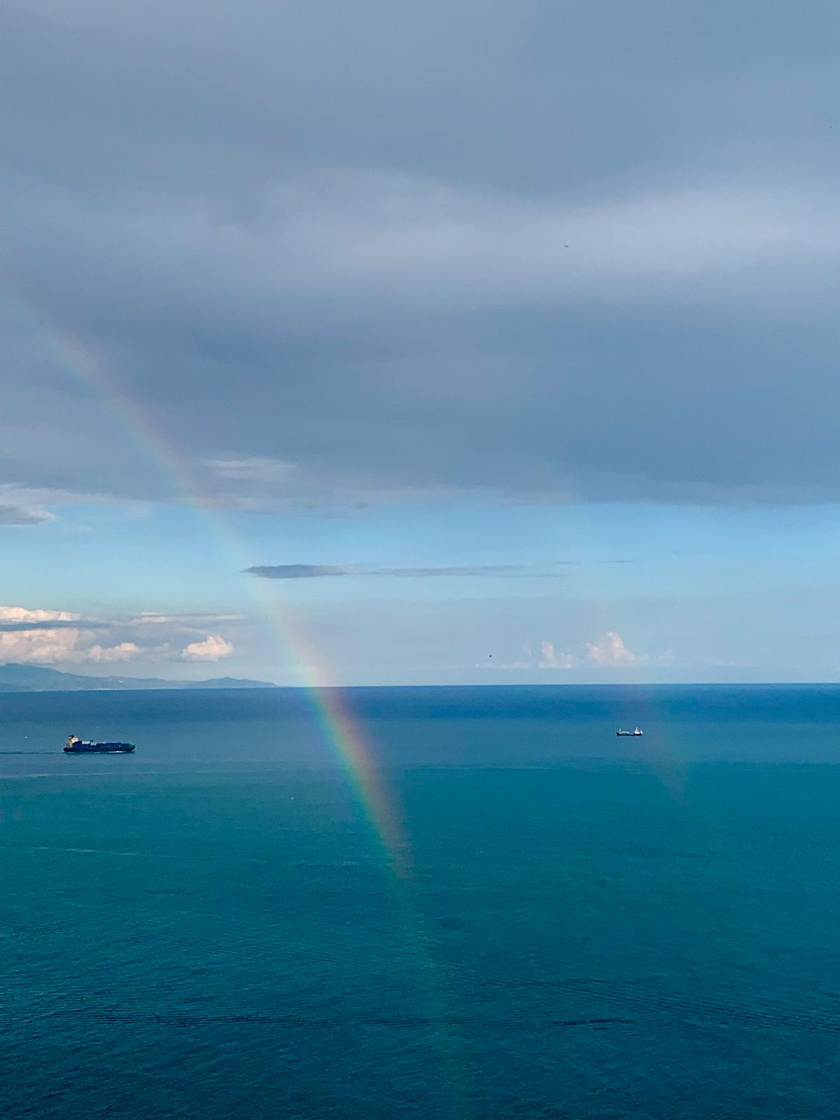 Rainbow over the ocean | EAT.PRAY.MOVE Yoga Retreats | Amalfi Coast, Italy