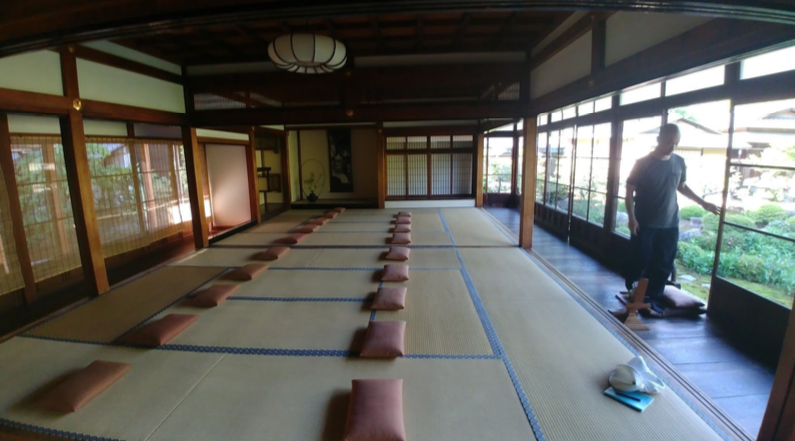 Meditation space | EAT.PRAY.MOVE Yoga | Kyoto, Japan