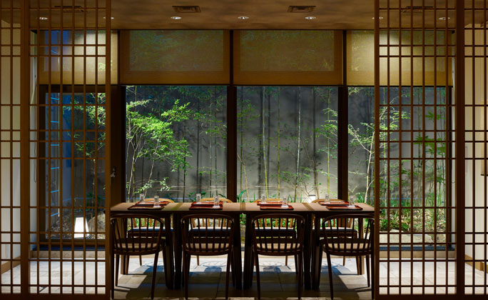 Carefully arranged table settings | EAT.PRAY.MOVE Yoga | Kyoto, Japan