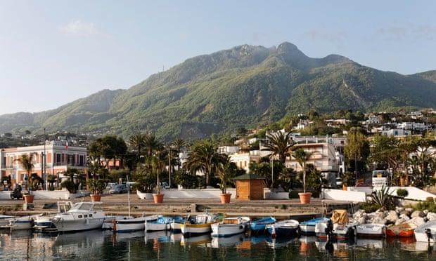 The town of Lacco Ameno, Alamy Stock Photos.