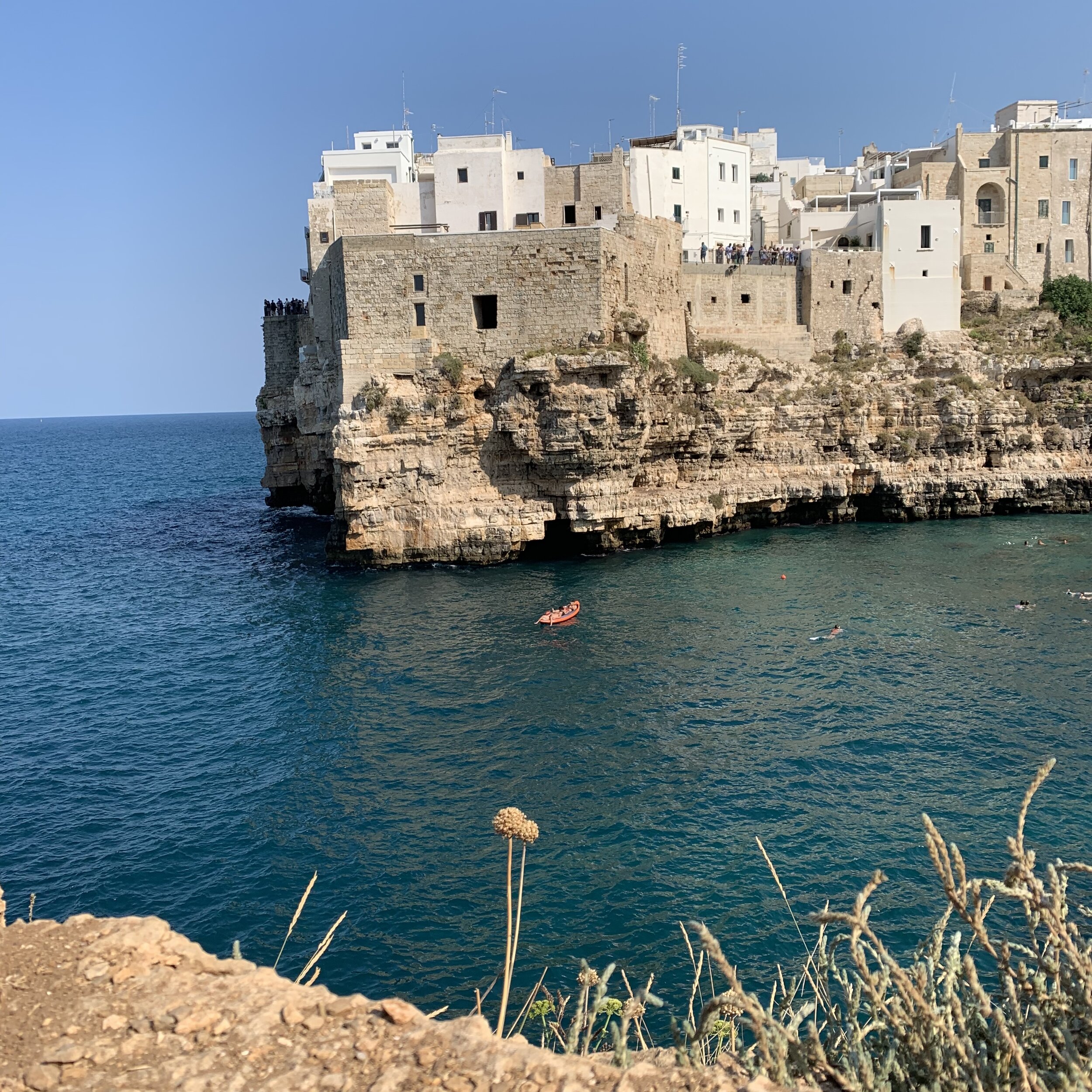 Cerulean waters in Puglia | EAT.PRAY.MOVE Yoga Retreats | Puglia, Italy