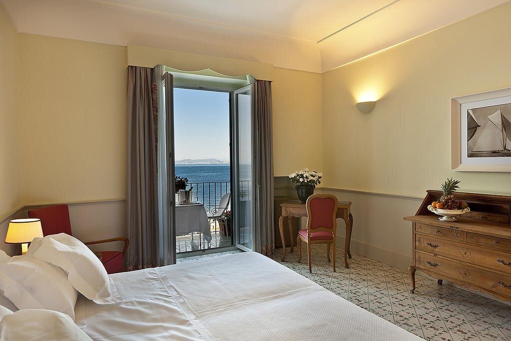 Room views of the ocean | EAT.PRAY.MOVE Yoga Retreats | Ischia, Italy