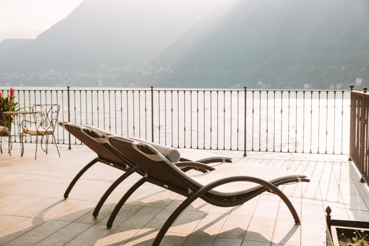 Lounge chairs | EAT.PRAY.MOVE Yoga Retreats | Lake Como, Italy 