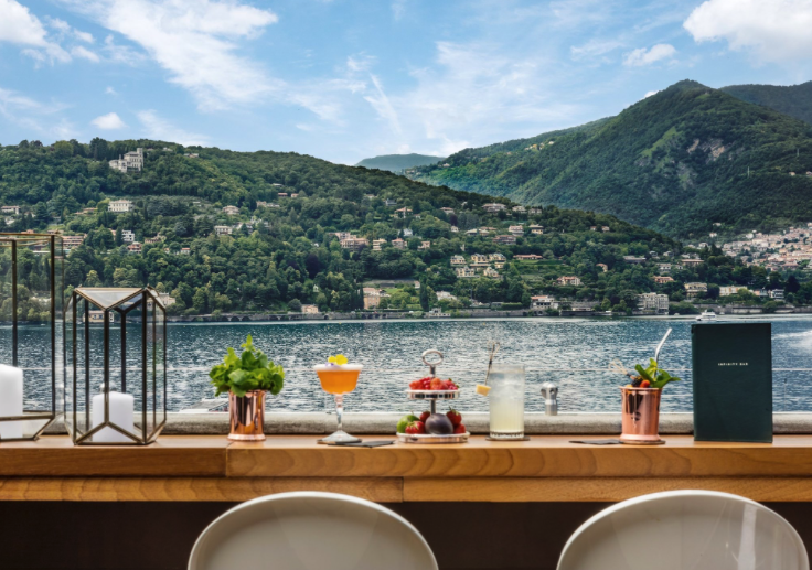 Drinks with a view  | EAT.PRAY.MOVE Yoga Retreats | Lake Como, Italy 