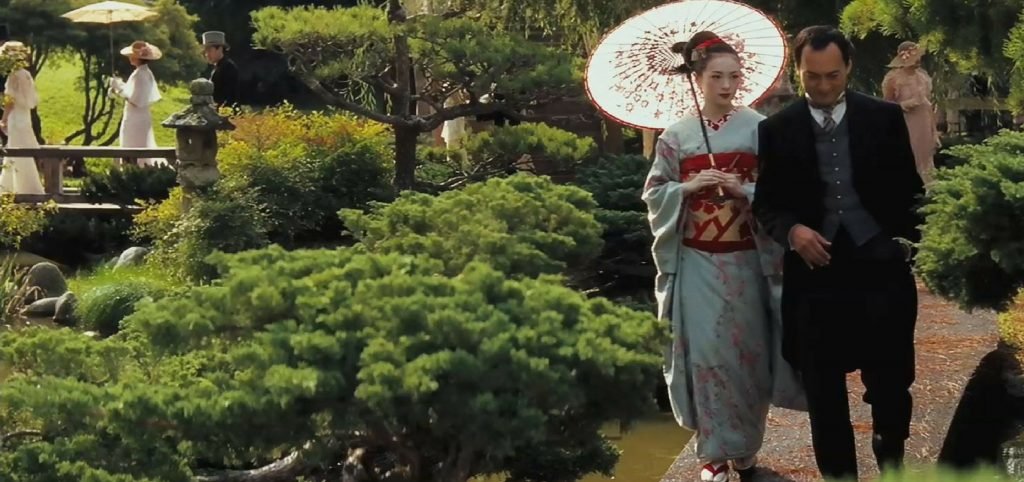 Memoirs of a Geisha filming in Kyoto