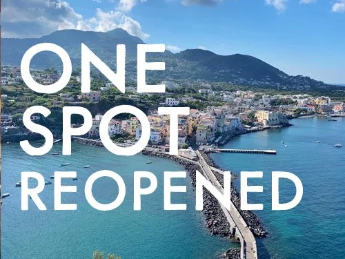 ISCHIA, ITALY \ WELLNESS + CULTURE + CUISINE \ SEP 28 - OCT 3, 2026