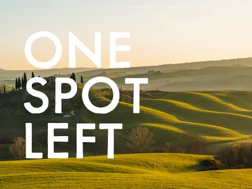 TUSCANY, ITALY \ YOGA + CREATIVITY + CUISINE \ SEP 27 - OCT 2, 2026