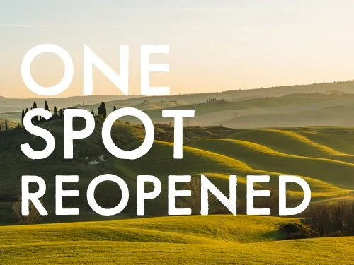 TUSCANY, ITALY \ YOGA + CREATIVITY + CUISINE \ SEP 27 - OCT 2, 2026