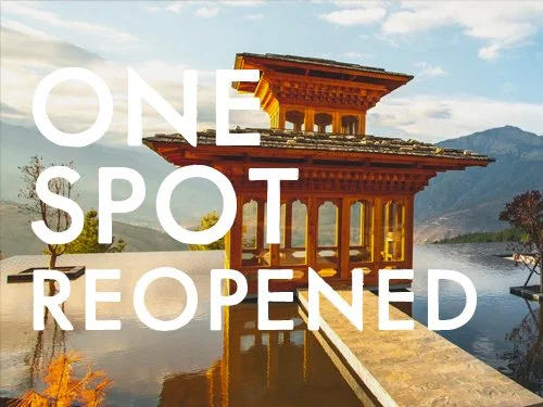 BHUTAN \ LUXURY WELLNESS + SACRED SPACES \ JUN 14-20, 2026