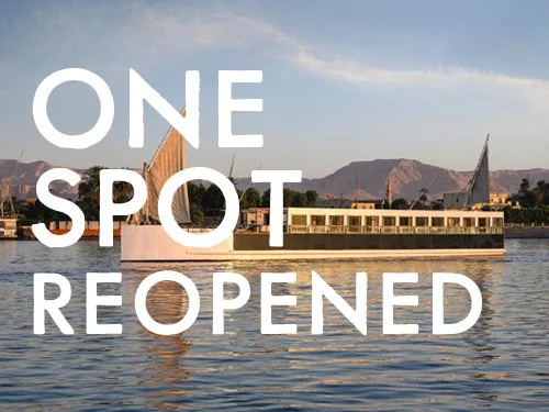 EGYPT & THE NILE \ LUXURY WELLNESS + SACRED SPACES \ APR 25 - MAY 1, 2027