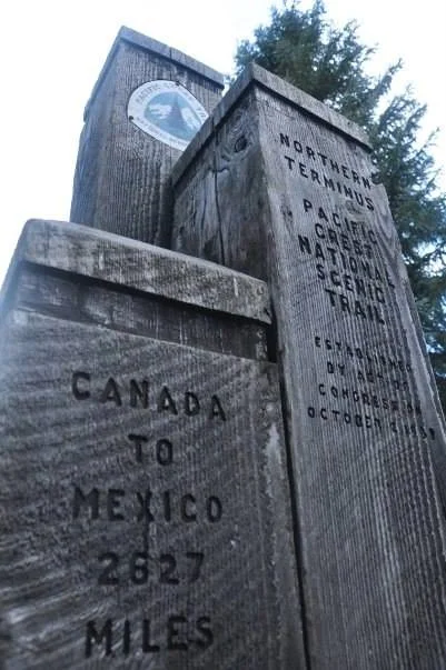 The Canadian Border. The Finish Line.