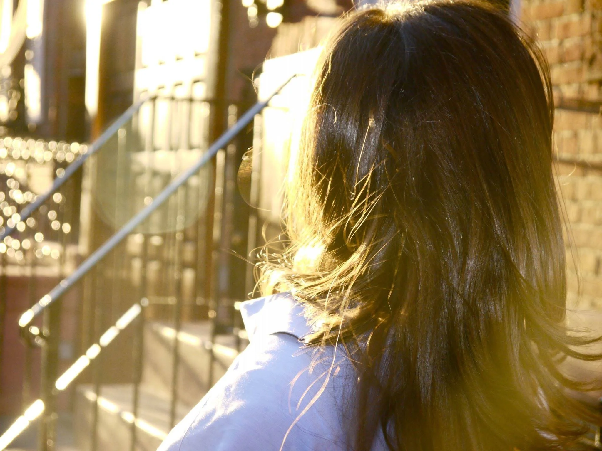 Golden Light. New York City.