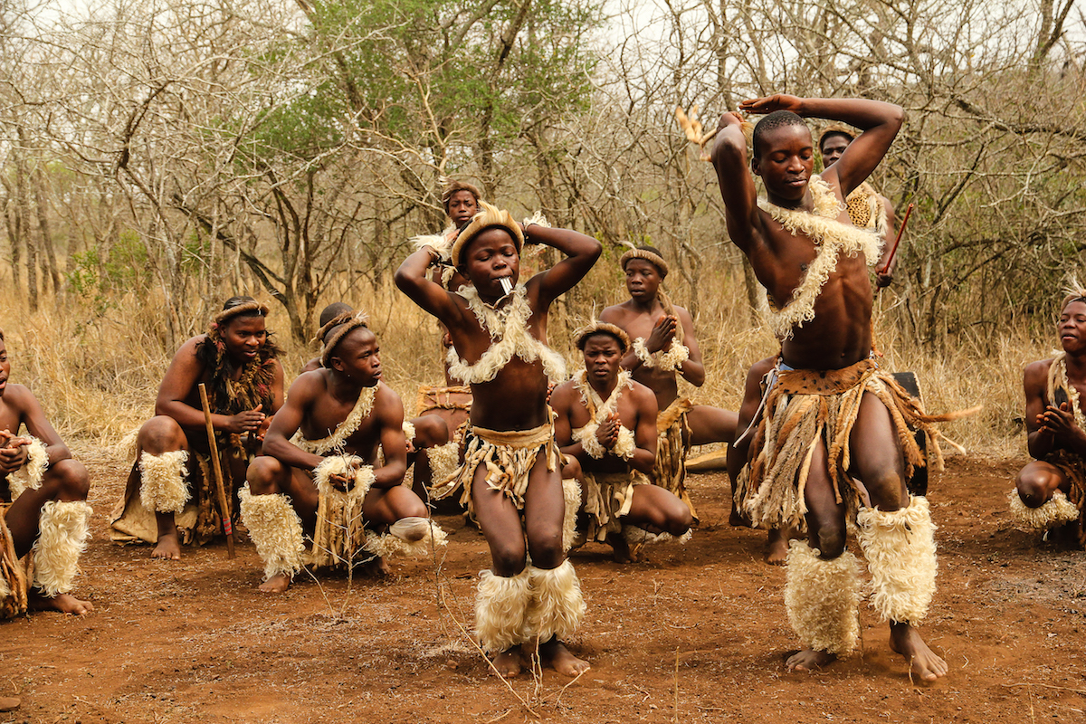 Zulu Dance, Hluhluwe, Zululand, South Africa