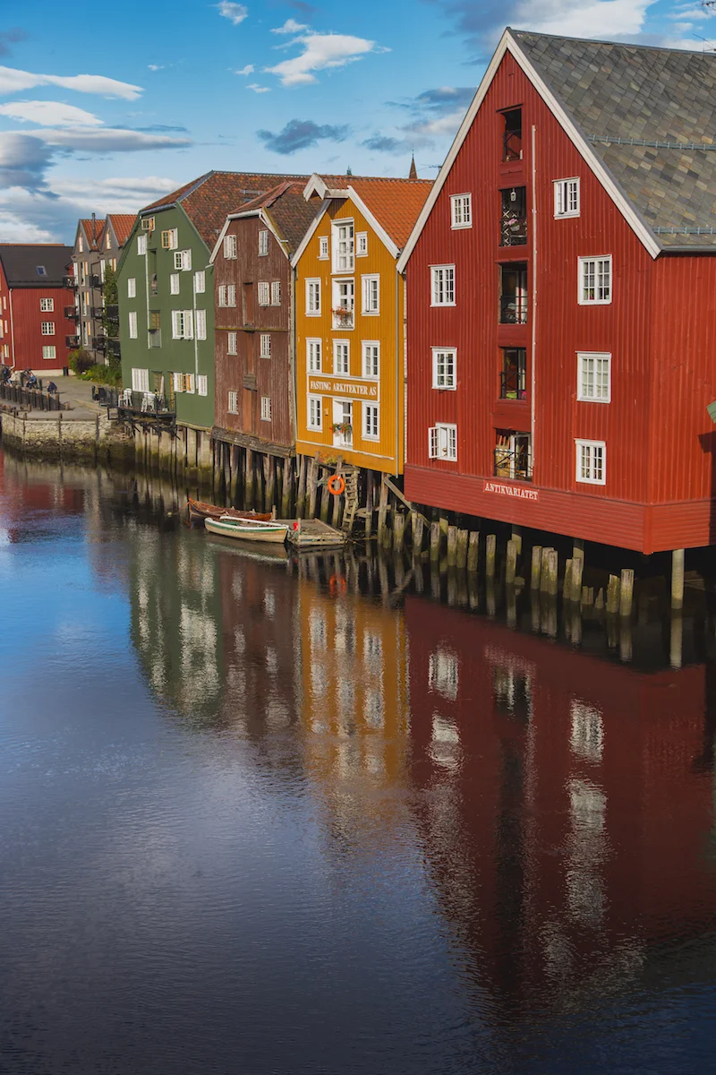 Trondheim quayside