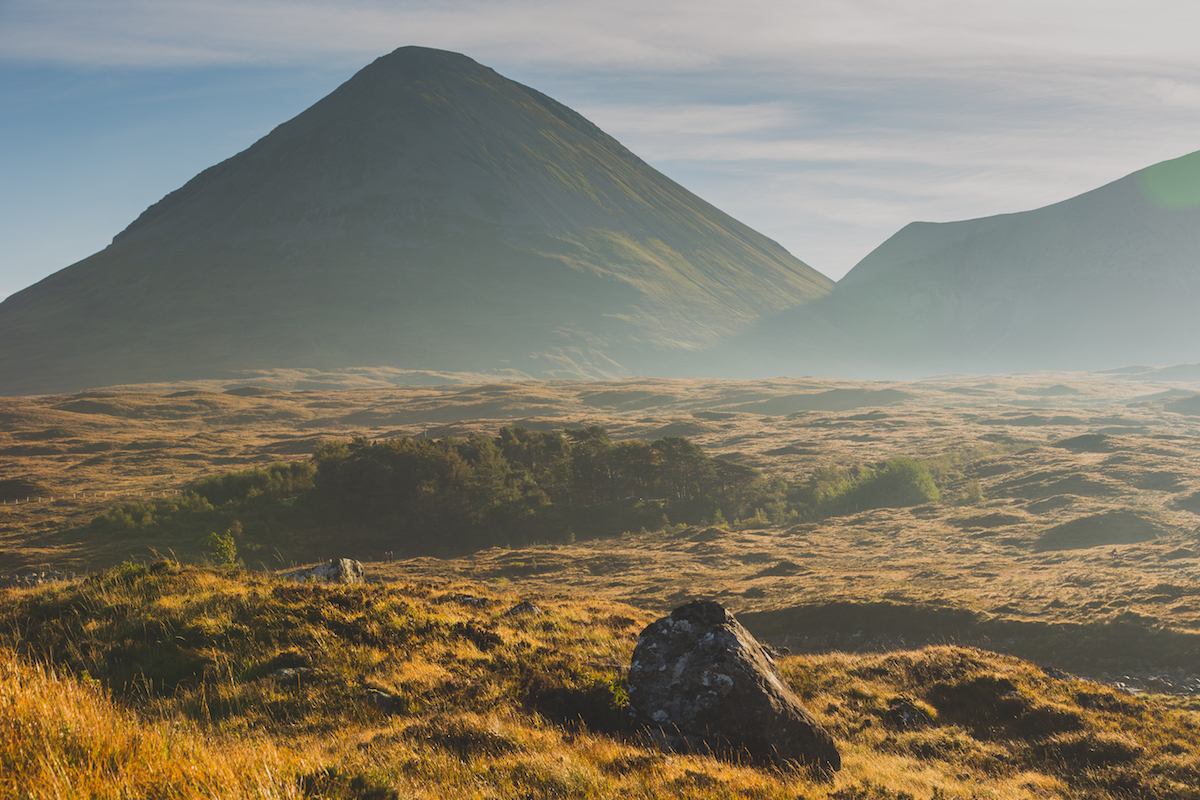 Glamaig mountain, Sligachan Glen, Isle of Skye, Scotland