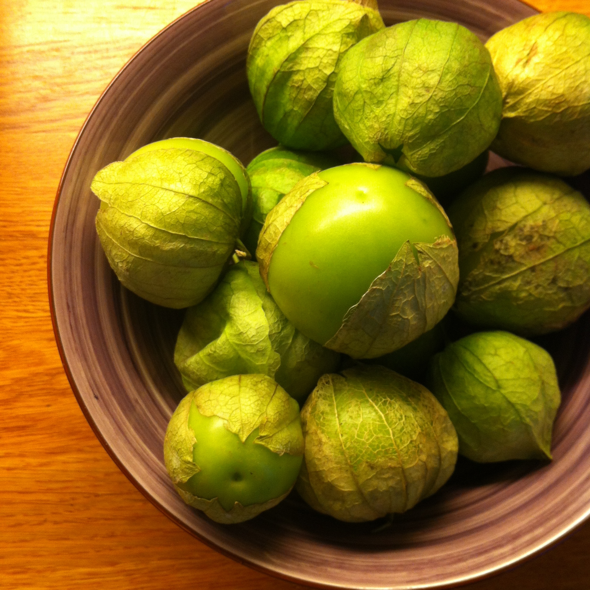 Hibiscus Dinners product: tomatillos, Mexican ingredient  to make a salsa verde