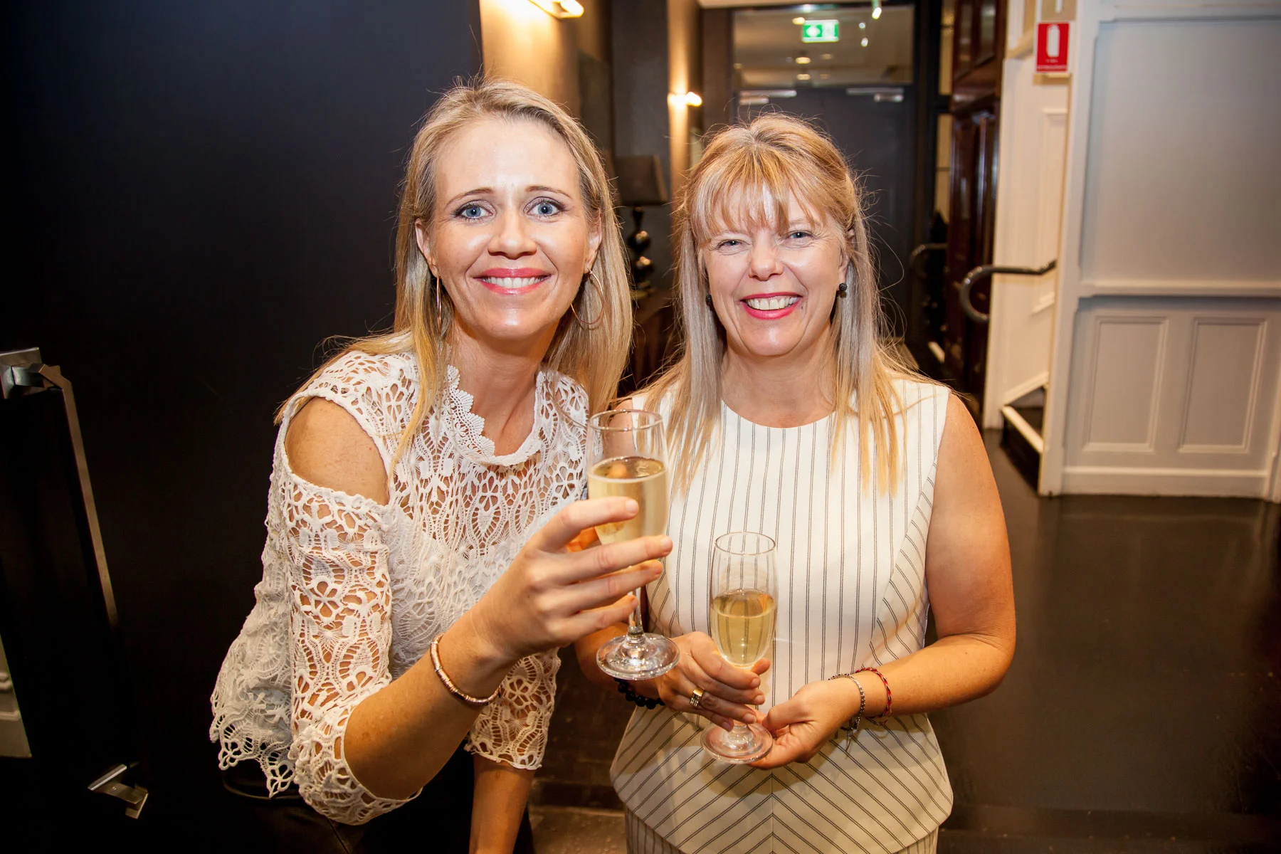 Jane Thomson with Melissa Brown. Melissa is co-owner & viticulturist for Gumtree Wines and she is a finalist this year for Viticulturist of the Year 2017 