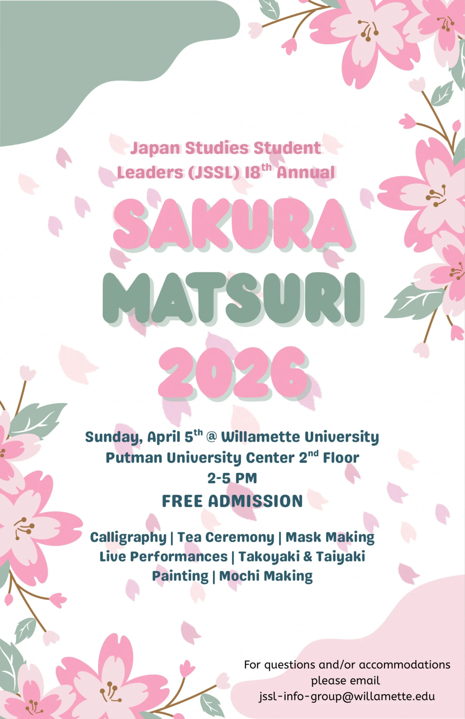 [Takohachi] Sakura Matsuri at Williamette University