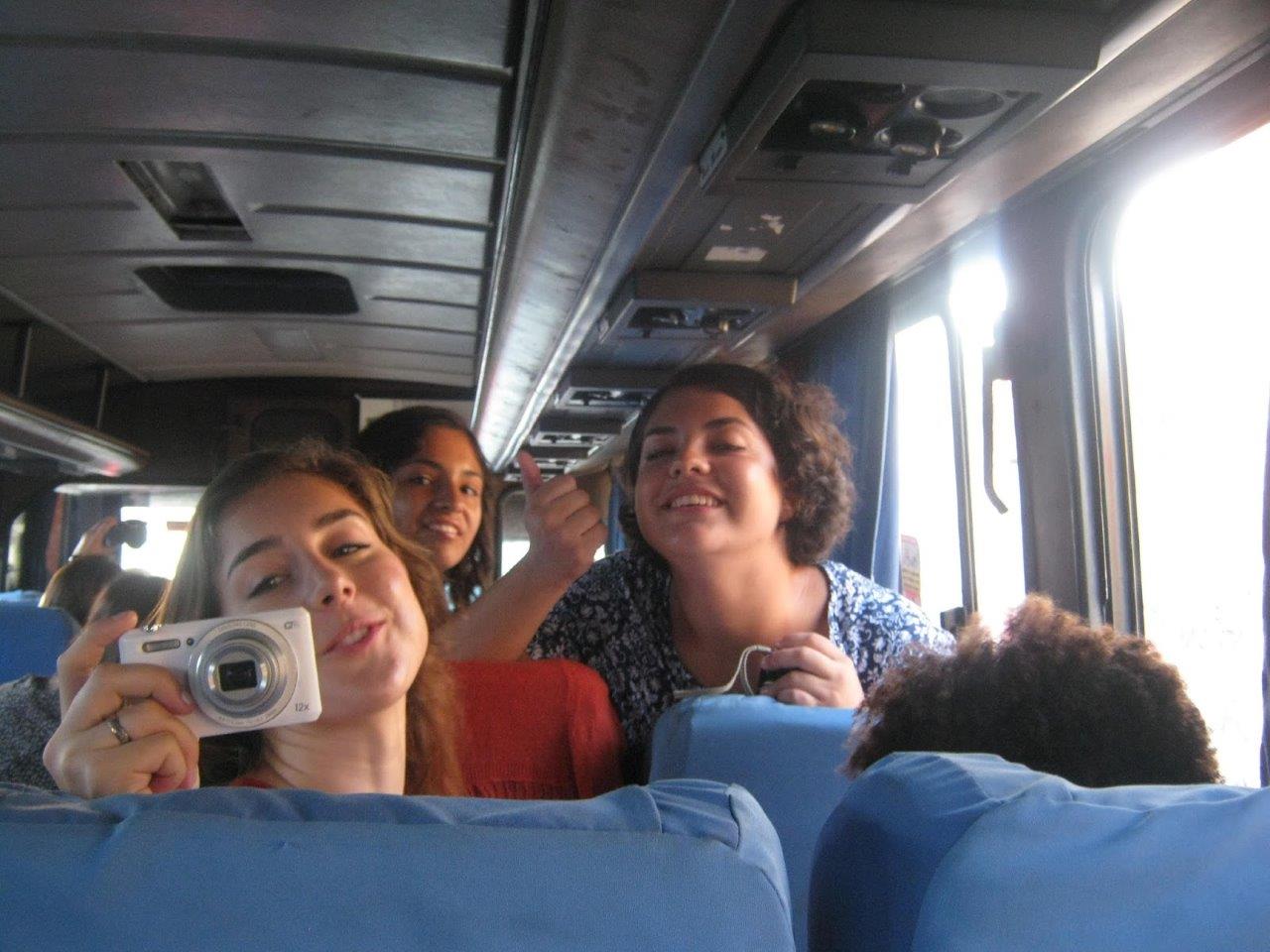 Bus Ride to Zone Conference last week.