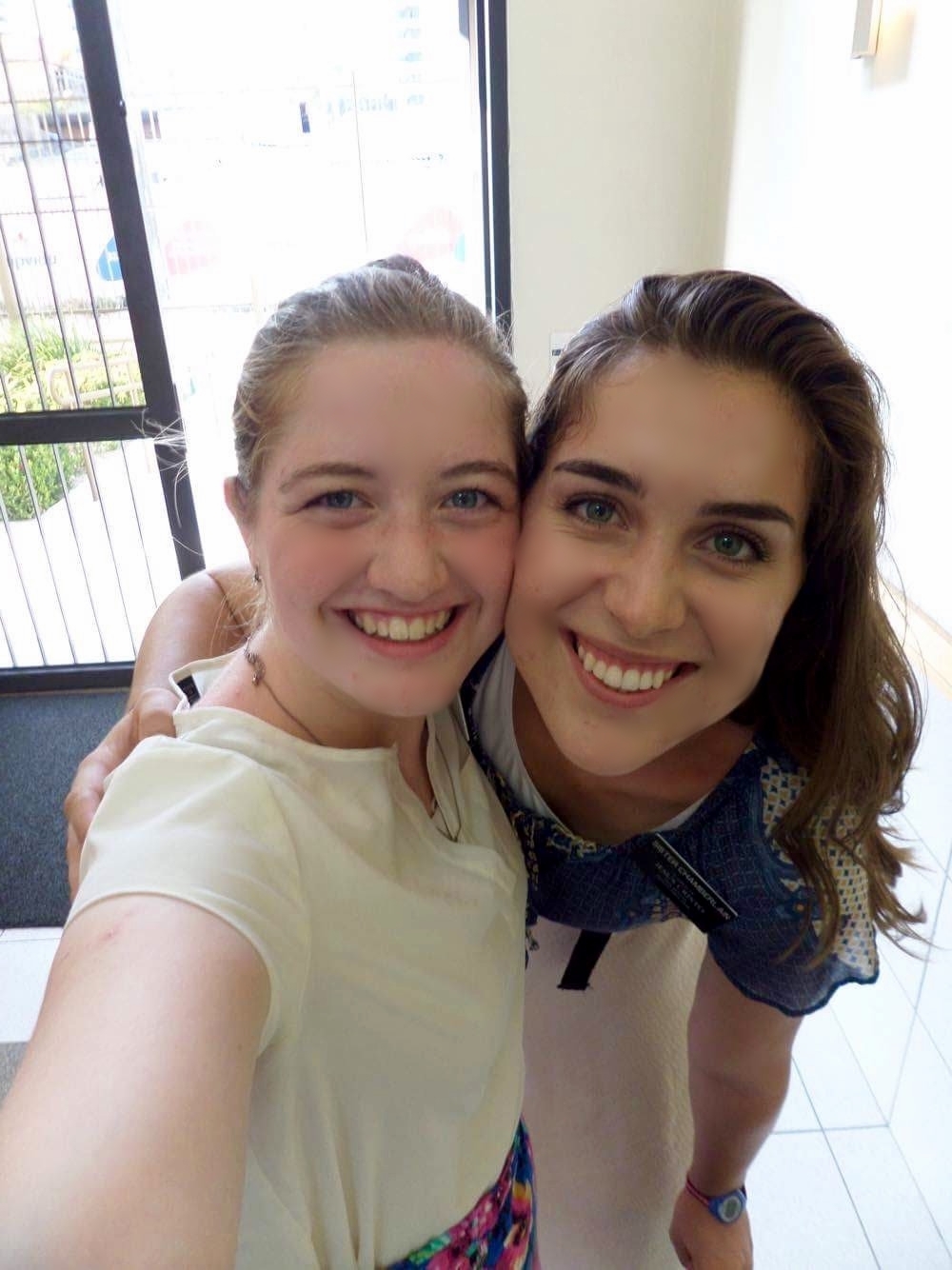 Sister Mish and me at Zone Conference