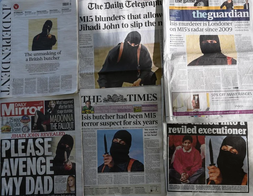 AFP, 27 Feb 2015 - La police et le MI5 en contact avec «Jihadi John» depuis 2009