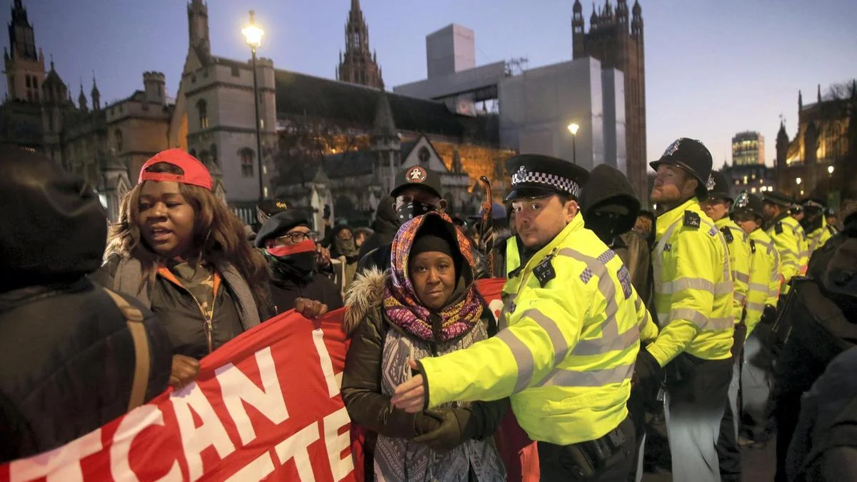 The National, 25 Jan 2018- Libya slavery protest hijacked for UAE embassy demonstrations