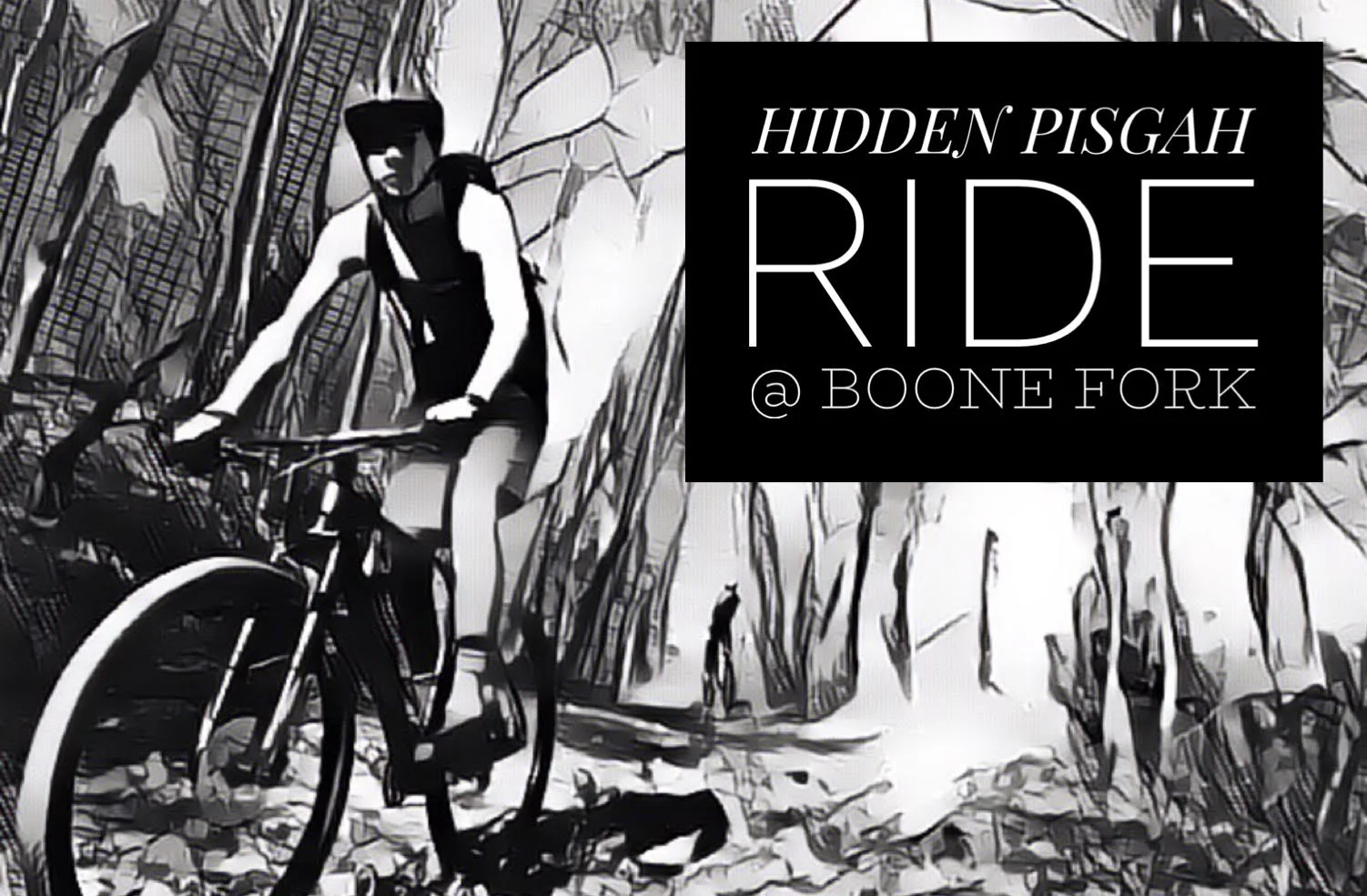 Join us SATURDAY, JANUARY 26th at 10am for a mountain bike ride to rediscover the Boone Fork area of Pisgah -- less than 20 mins south of downtown Blowing Rock and 10 mins north of Lenoir off Roby Martin Road -- 2843-2783 Roby Martin Road, Lenoir, NC 28645. Park on the LEFT side of SPENCER BRANCH ROAD but do not block the gate! This unique area on the eastern edge of Pisgah is a labyrinth of old single track and logging roads, making it ideal for mountain bike adventures. This area has a rich history of mountain biking, in 1994, two of its trails were even featured in "Mountain Biking the Appalachians" by Lori Finley, but in later years, it became overgrown and forgotten by most. Now, thanks to the hard work of the Northwest NC Mountain Bike Alliance these trails will once again grace the pages of Pisgah trail maps. Over the course of the next several years, a 25-mile multi-use trail system will be developed. For now, we can all enjoy the Boone Fork area in its old school state that is reminiscent of the early days of mountain biking. For our ride, we have a 12-mile figure eight planned to highlight some of the most accessible trails in the area. Our ride will start at the Corner of Roby Martin and Spencer Branch Rd. FR 189. Our loop will consist of a 4 mile ascent up Spencer Branch Rd. — a gated double track road that takes you to the top of the mountain; then, turn onto Yellow Trail — a beautiful section of Ridgeline single track; then, straight onto Double H — tight twisty downhill single track that takes you back to Spencer Branch; then, climb 1.5 miles up Spencer Branch to Gem Trail a fast and flowing 3.4 mile piece of mostly downhill single track; then, we will finish with a short downhill cruise on Spencer branch back to the entrance gate. Ride will start at 10am from the Forest Service gate on Spencer Branch. A carpool from Rhoddie Bicycle Outfitters will leave Blowing Rock at 9:15. More info, here: https://www.facebook.com/events/317565392201042/