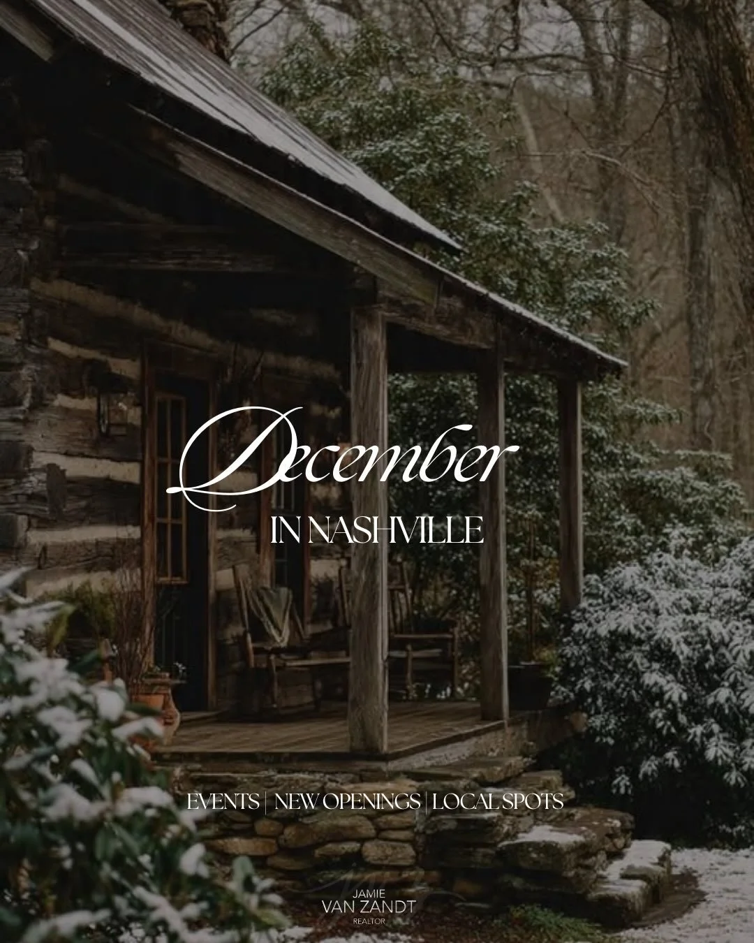 ❄️ December Edit is here ❄️

Winter events worth bundling up for, the new + coming-soon restaurants we are excited about, and a little November recap to round out the year. Nashville feels extra magical this season.

❄️ Want our full list of must see