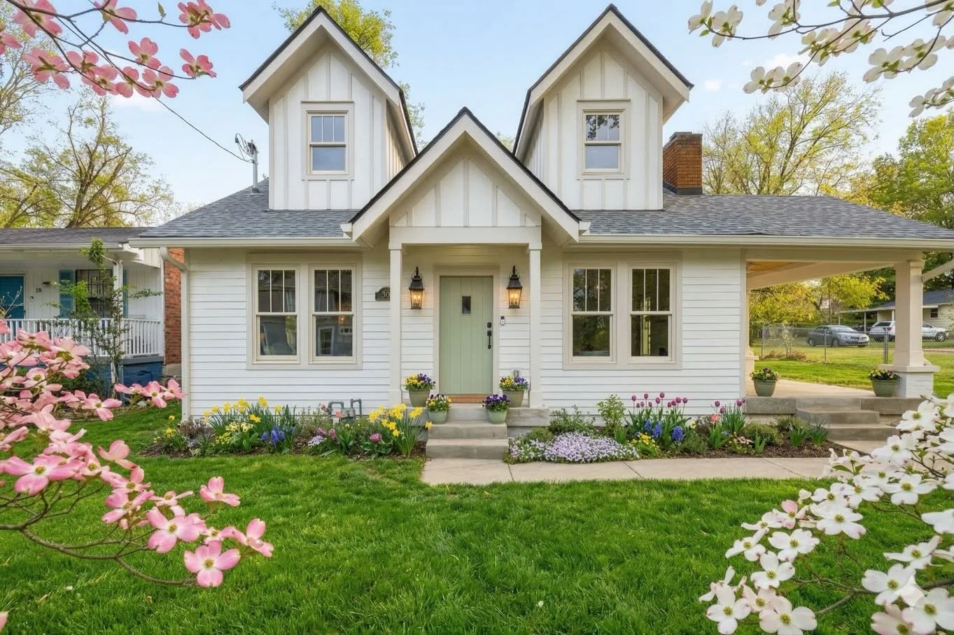 🌷 If spring were a photo of a house!!
How darling is this East Nashville gem ?!

* Comment HOME and I&rsquo;ll send you the listing link!

* DM w inquiries and/or showing requests 

&bull; Built in 1920 + renovated w all new windows &amp; systems
&b