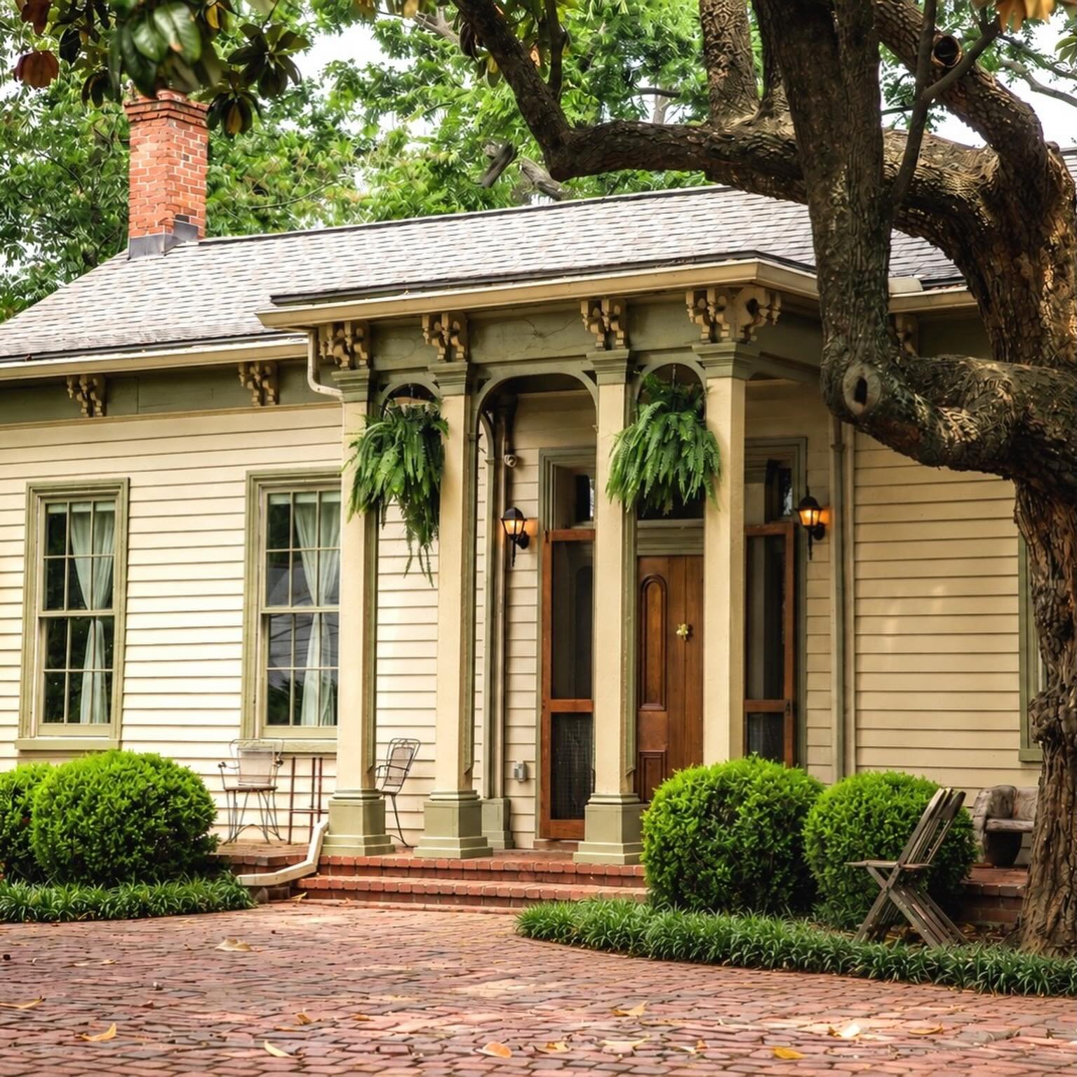 🌾 She sure is a beaute ~ an unparalleled landmark estate standing as the oldest home in Eastwood neighborhood. Built post Civil War in 1866 and privately tucked away on nearly an acre of gated park- like grounds.

* Comment HOME and I&rsquo;ll send 