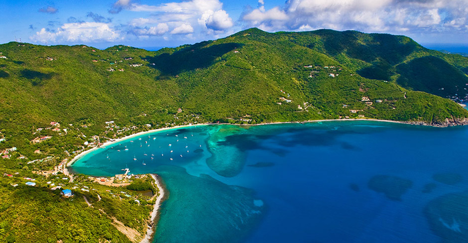 // Cane Garden Bay →<p>Classic Tortola beach town often with great surf but always good island vibes. </p>