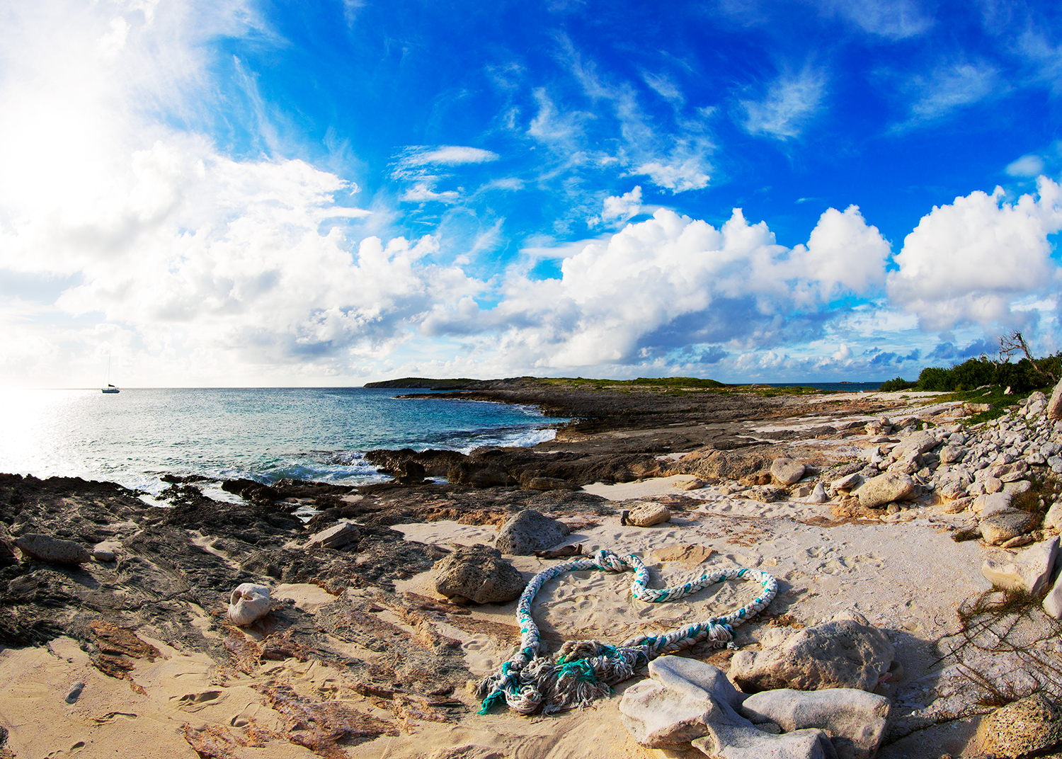 // Empty Anchorages →<p>Not everyone sails here. We think it's worth the added effort to have the place to ourselves.</p>