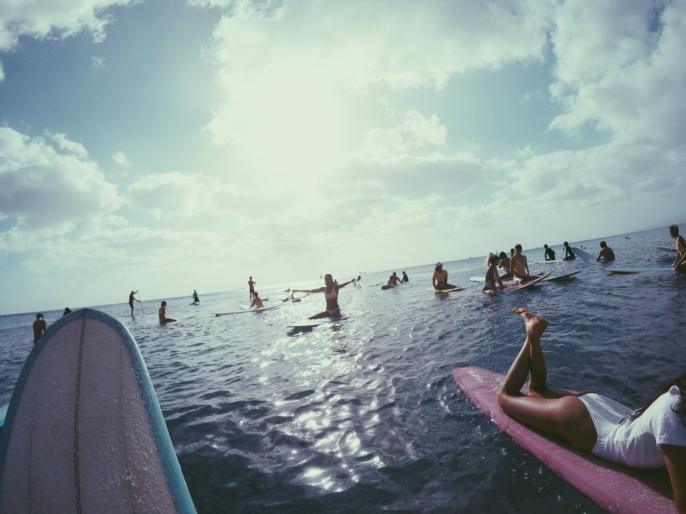 WAIKIKI FOR THE WEEKEND W/ BILLABONG