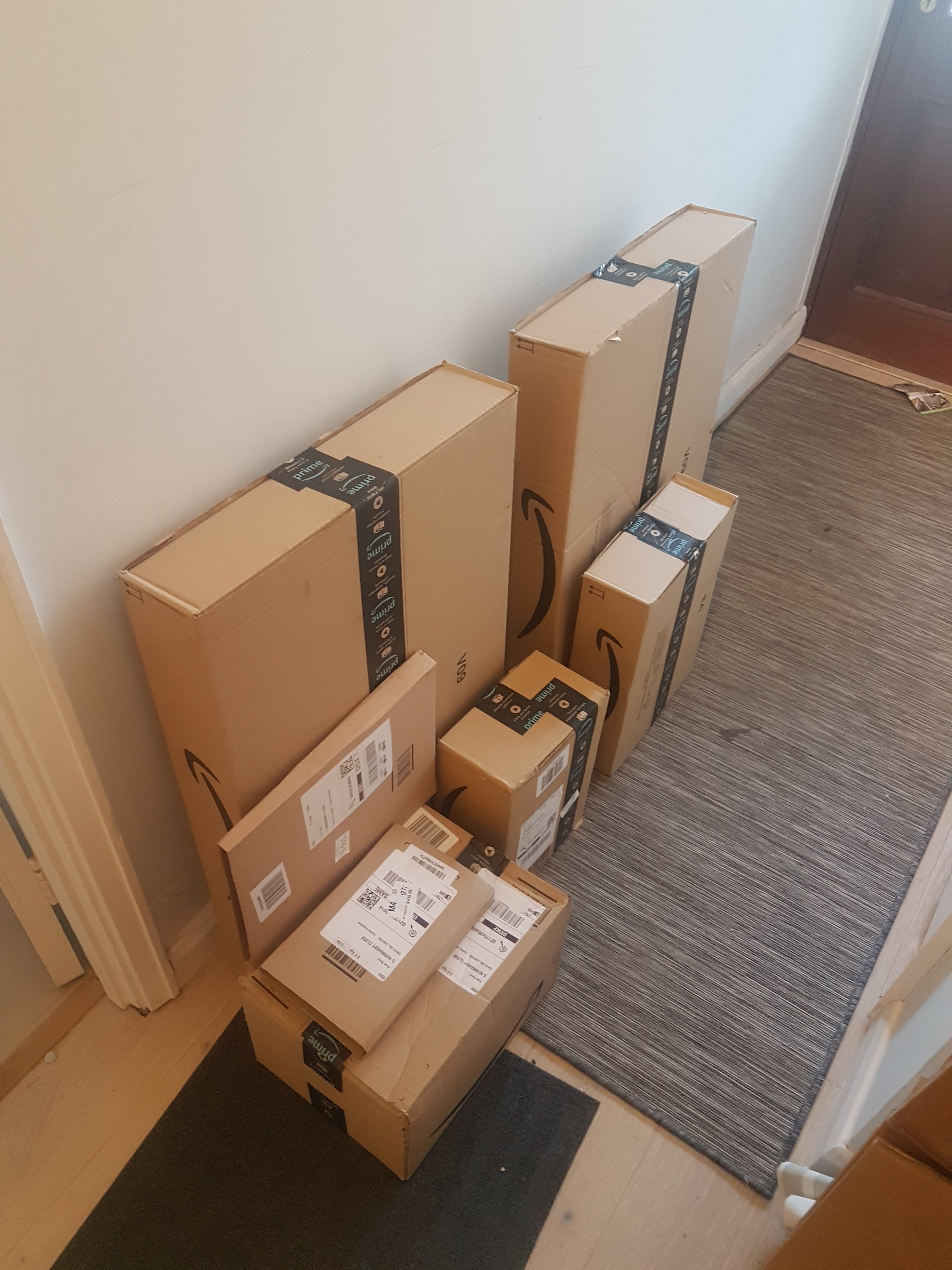 It began with a parcel invasion...