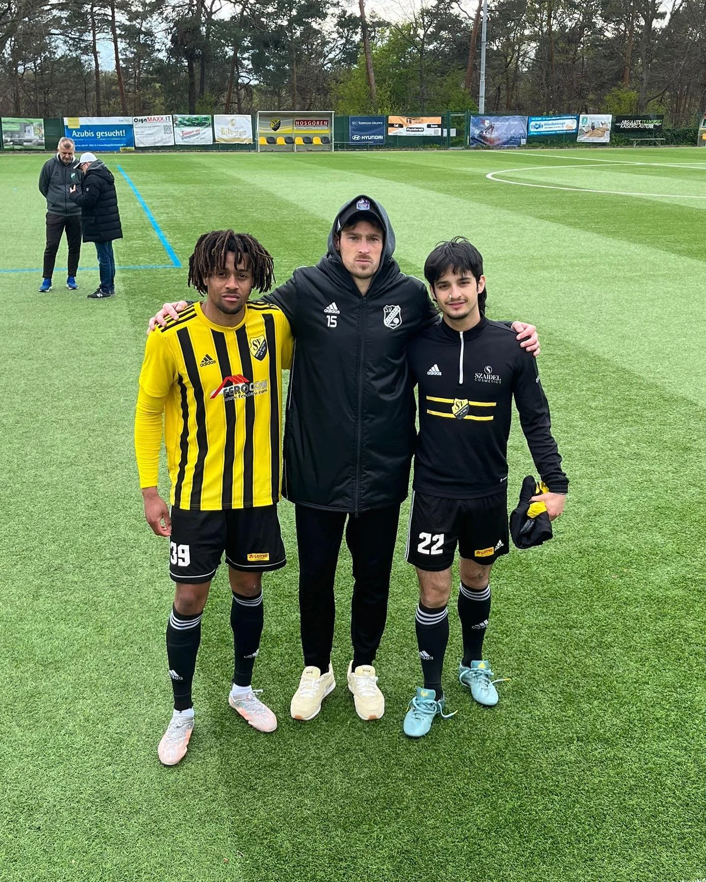 HSG Oberliga 2023, 3 top class players and people just playing ball, climbing to the top football league system in the world. #prorel #aufgehtsHSG