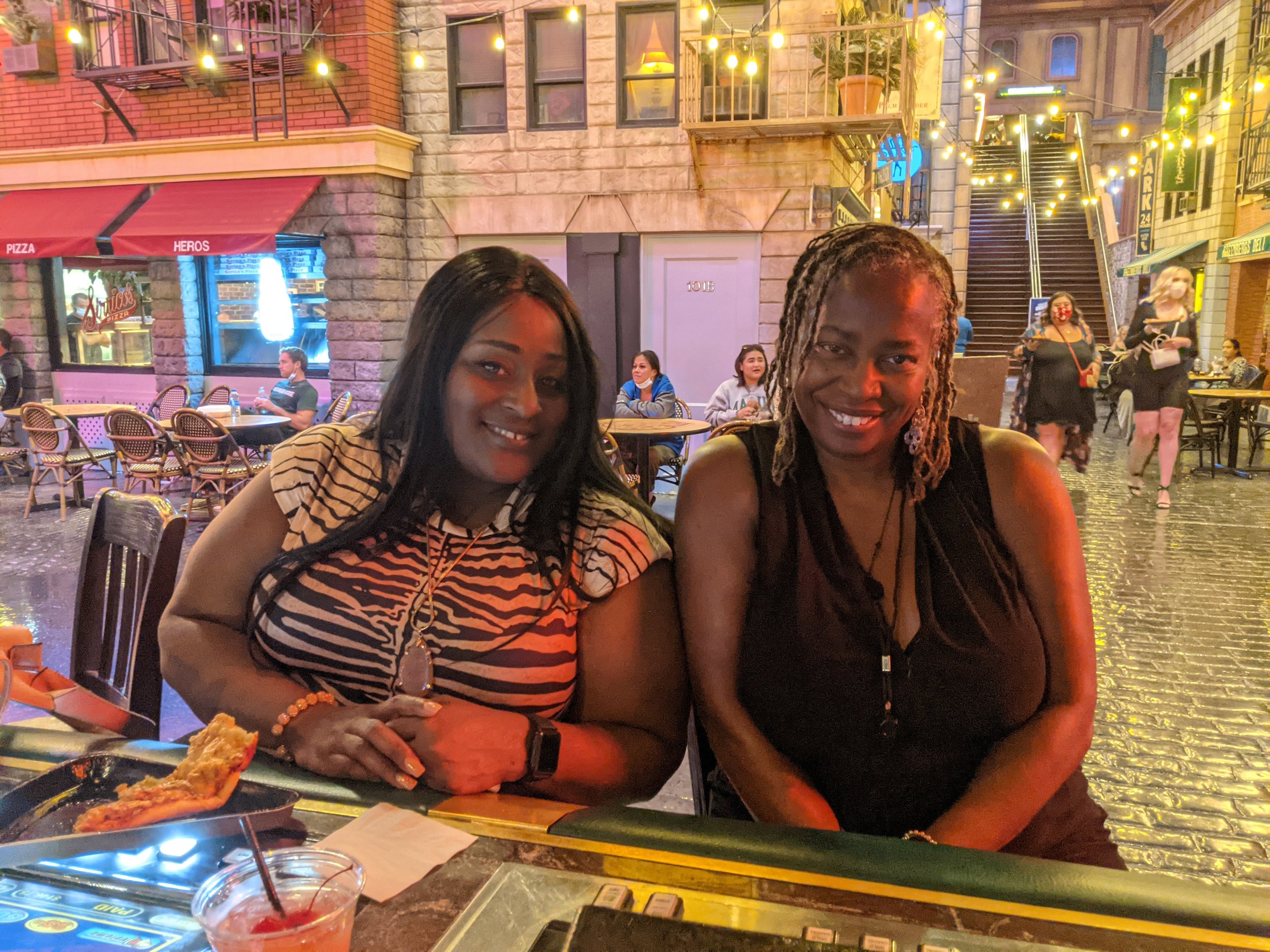 Joyce and Lisa at bar.jpg