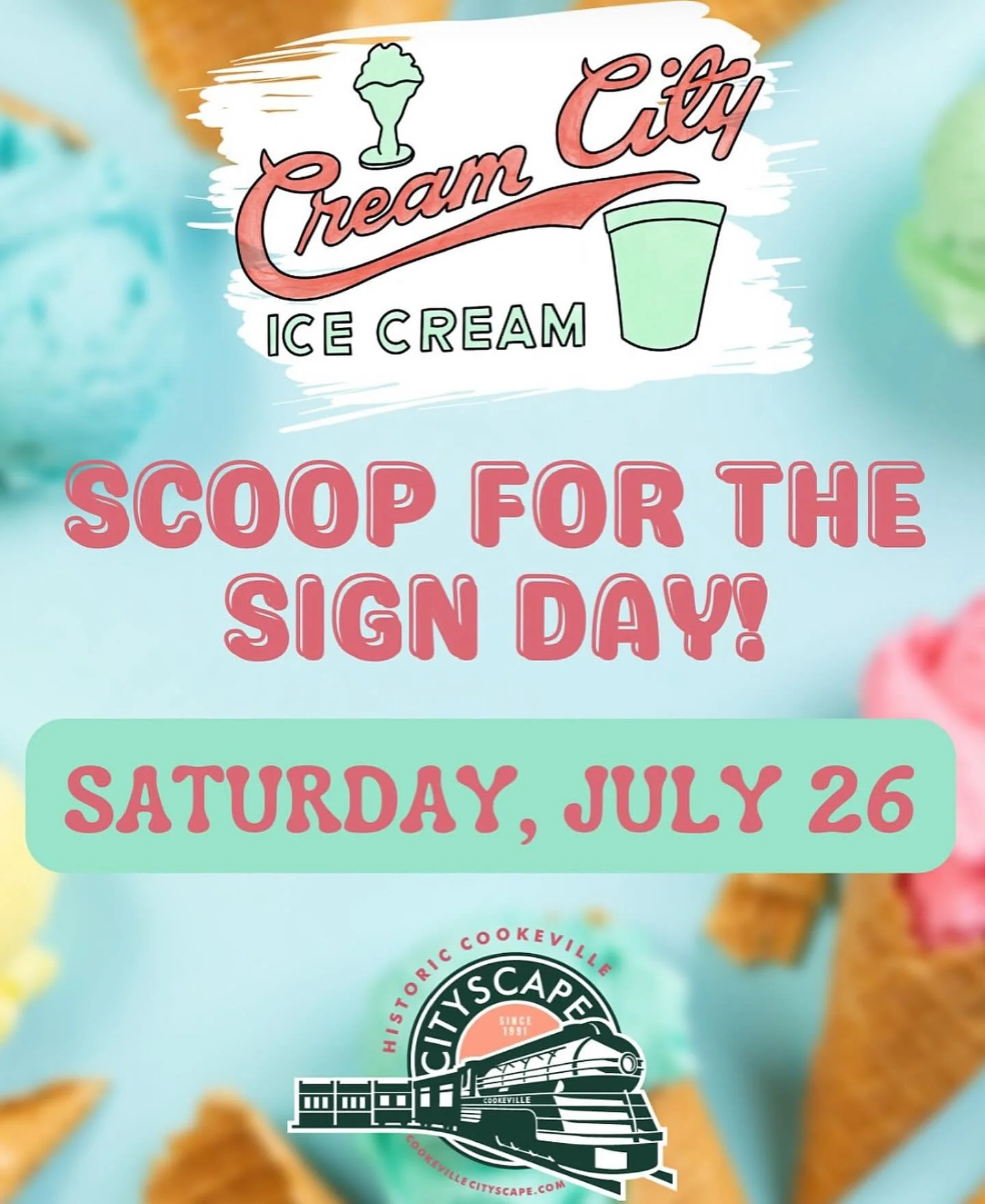 Come out and support our very own Coach Allison Clark! She will be the celebrity scooper from 5-6 pm! Help her raise the most money during that time! 🍦🤩🫶🏼