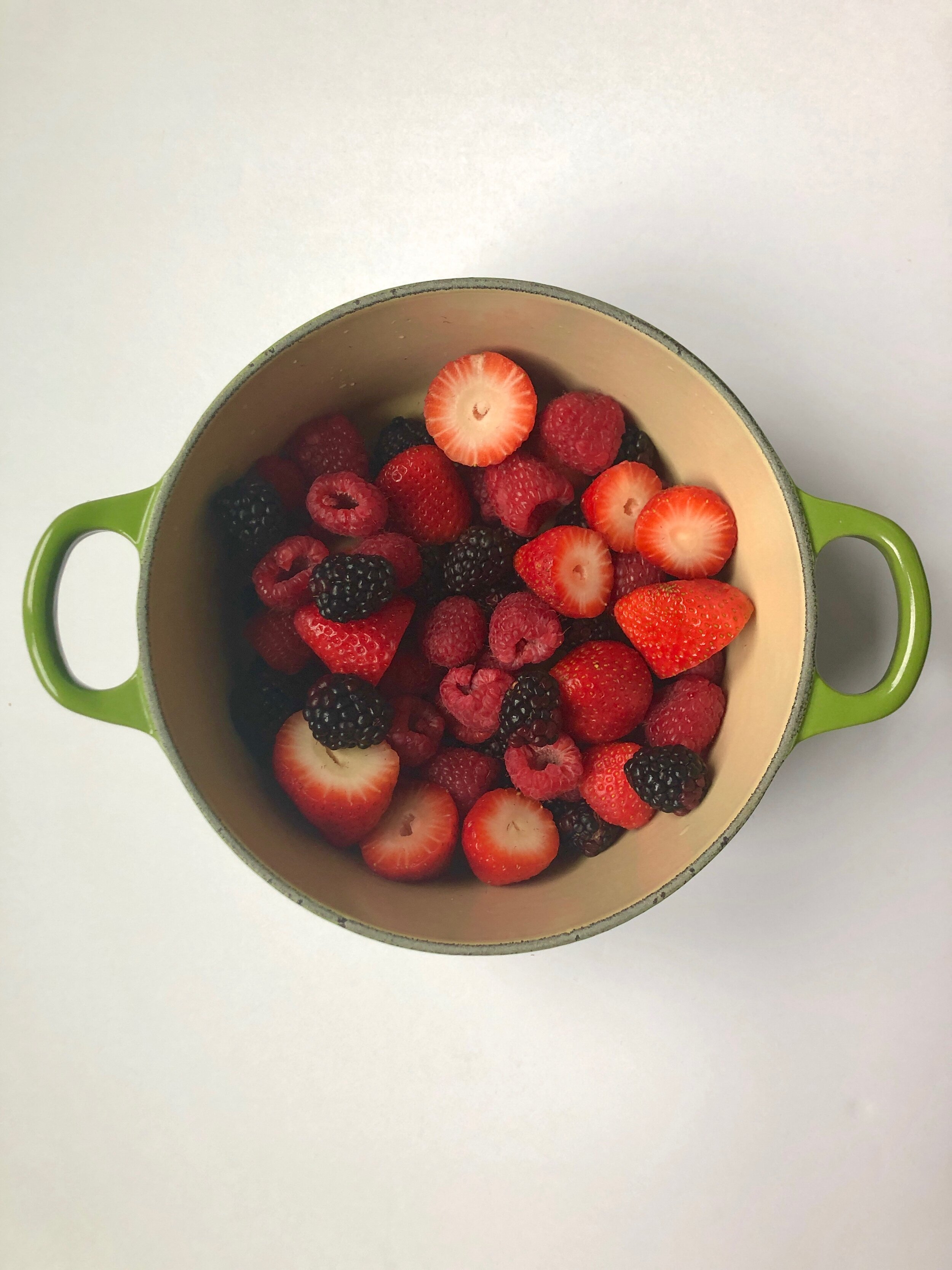 Homemade Fruit Roll-Ups Berry Mixture