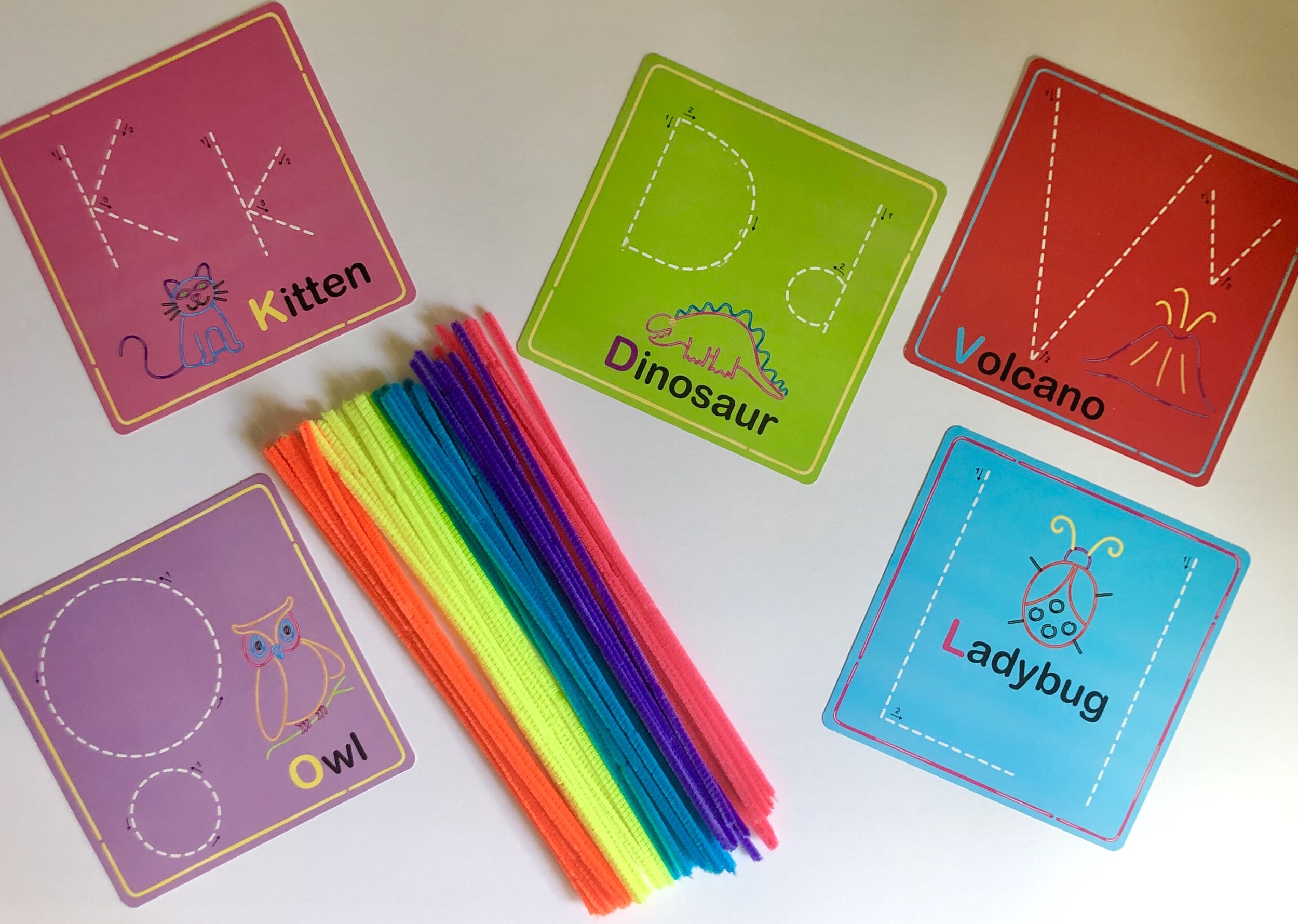 Wikki Stix Alphabet Cards