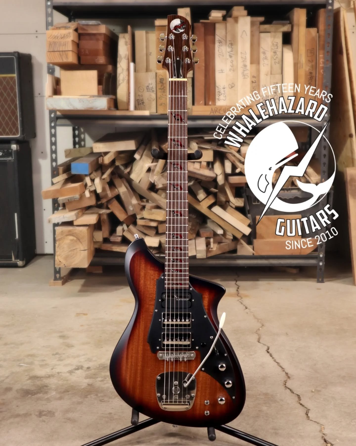 Hey friends, here&rsquo;s a cool Andromeda from earlier this year that I never got around to posting finished pictures of! 

I had been talking to Adam at @signaturetone Recording here in South Minneapolis about a custom build for many years. I&rsquo