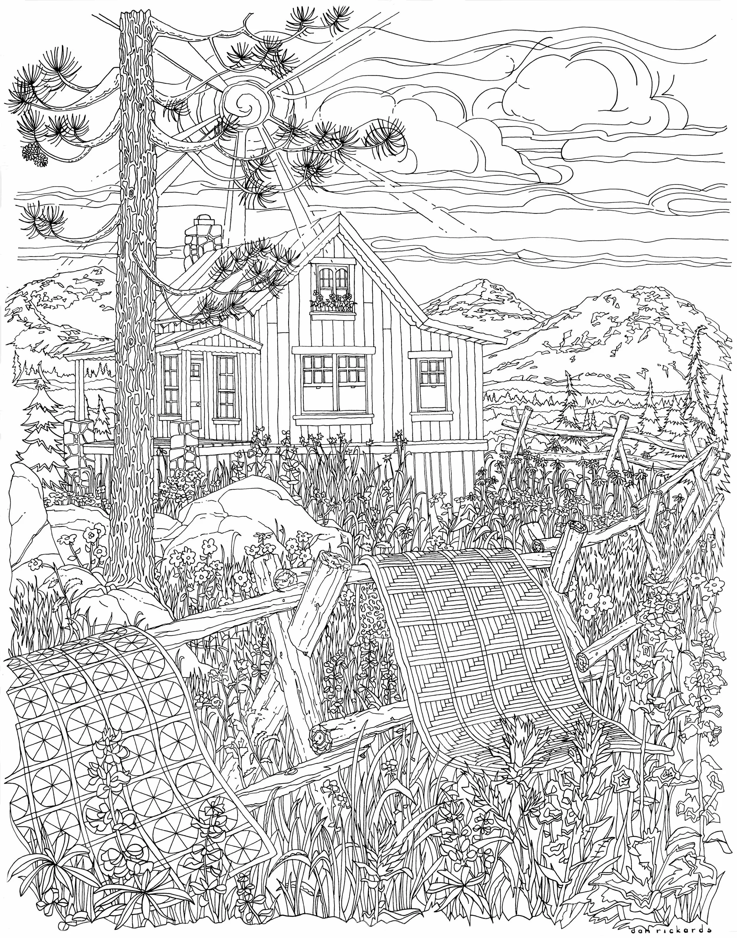 2018 COLORING POSTER