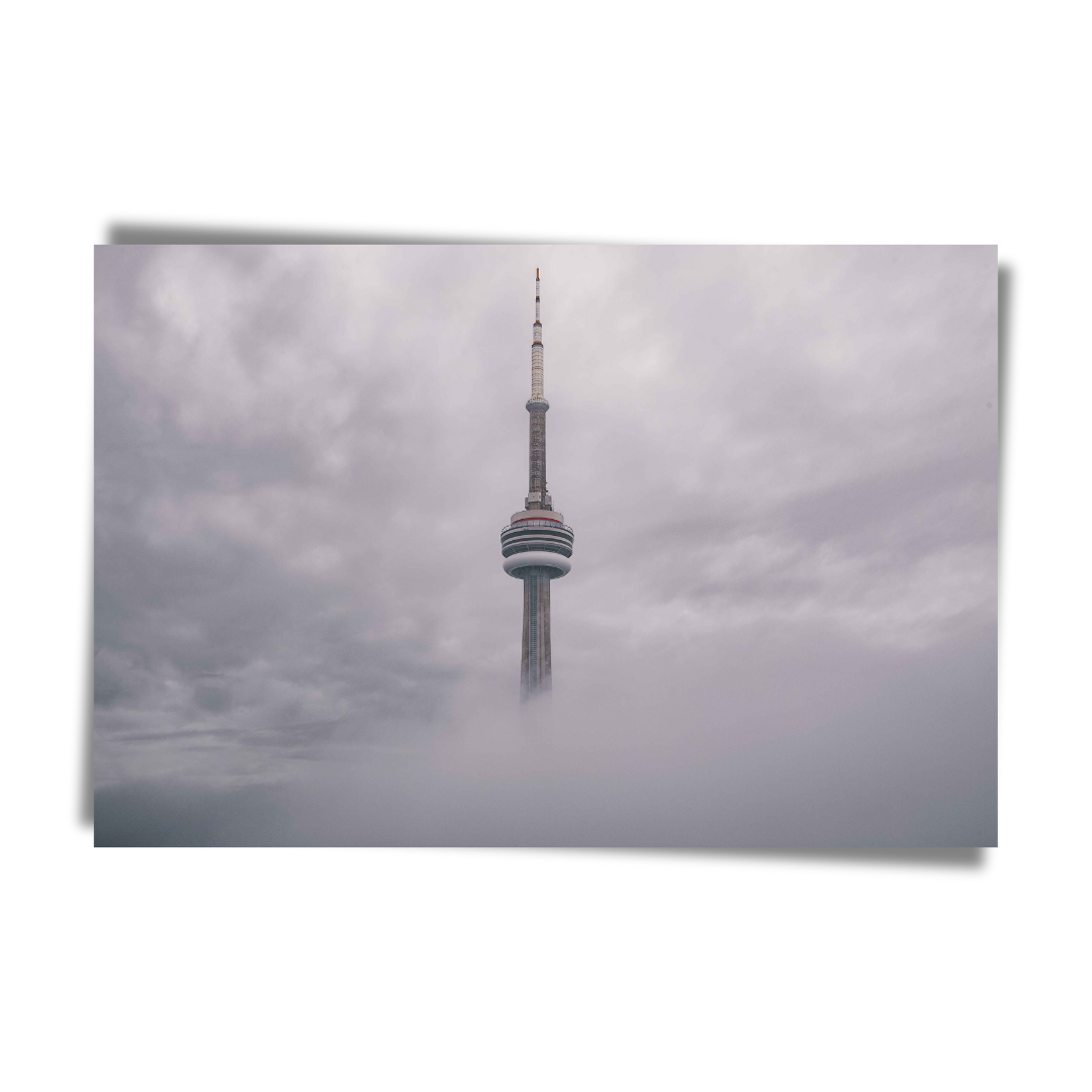 Tower in the Clouds The CN Tower Mist Print.png