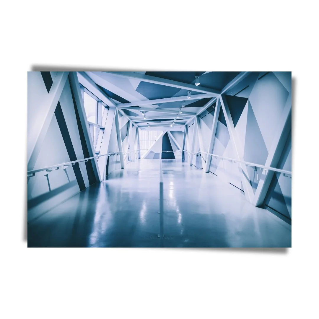 "Geometric Passage: Photo Print"